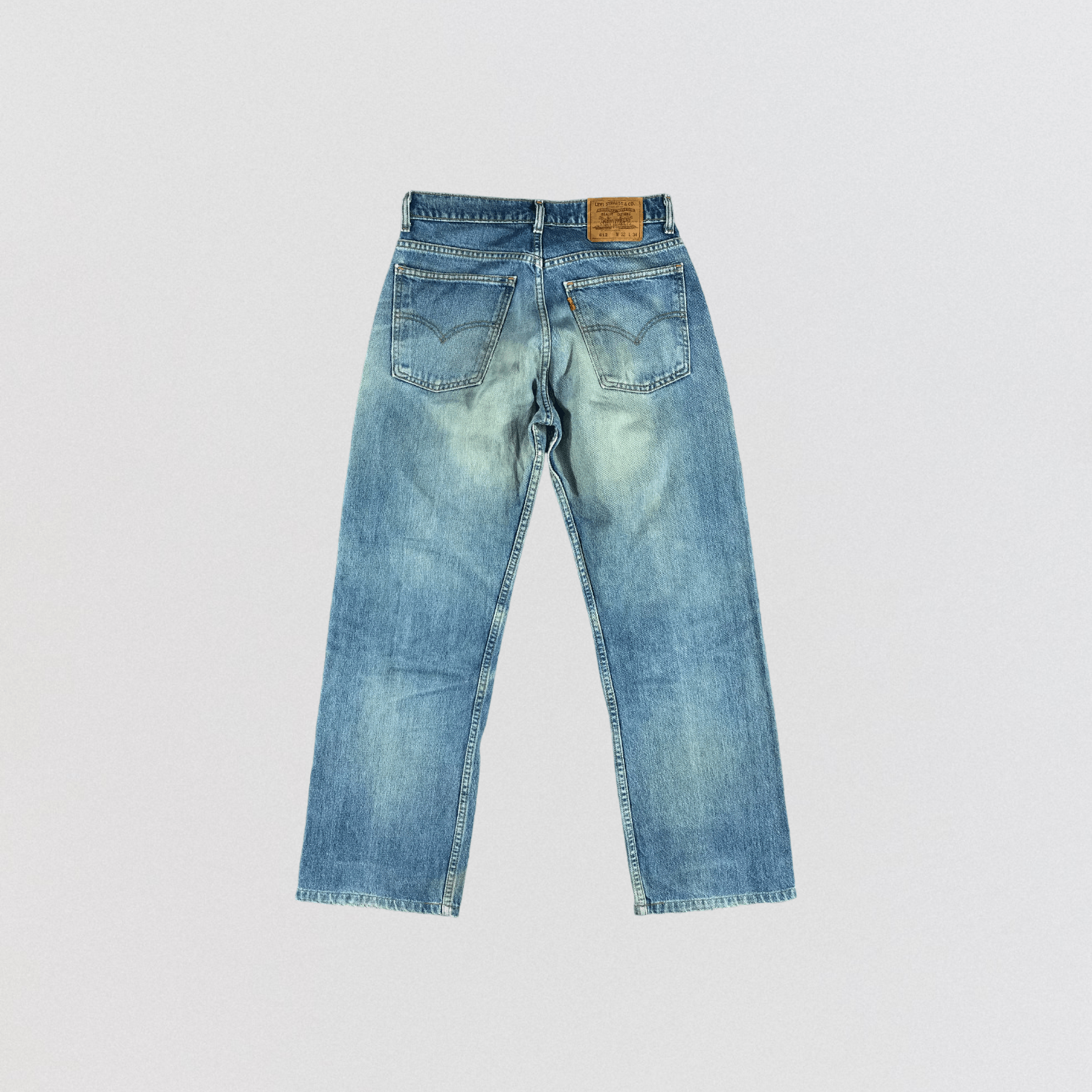 Levi's × Vintage Vintage 90s Levis 612 Orange Tab Jeans-JM2813 Size US 30 / EU 46 - 2 Thumbnail