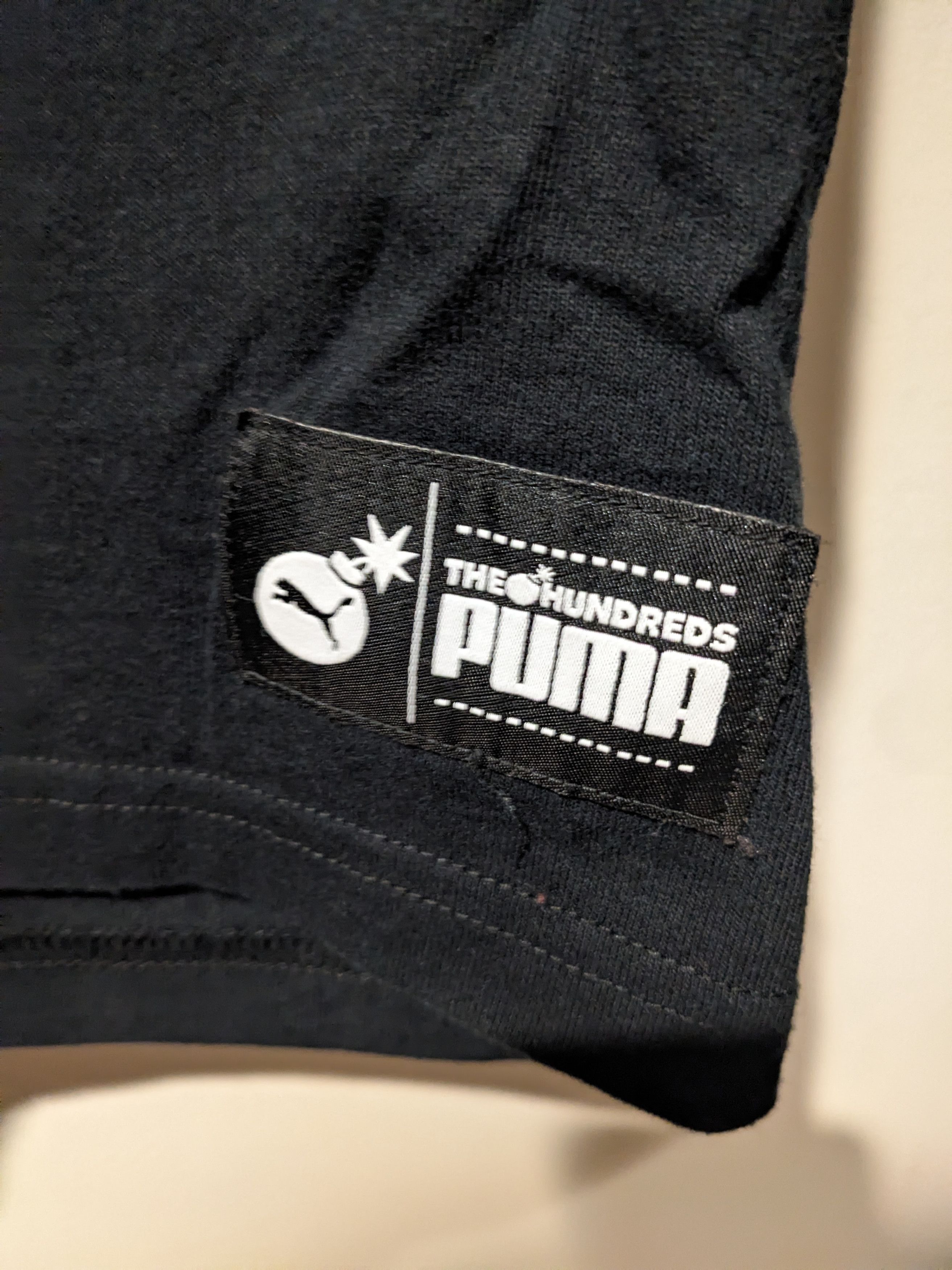 Puma × The Hundreds Puma x The Hundreds Collab Black X-Large T-Shirt Size US XL / EU 56 / 4 - 4 Thumbnail