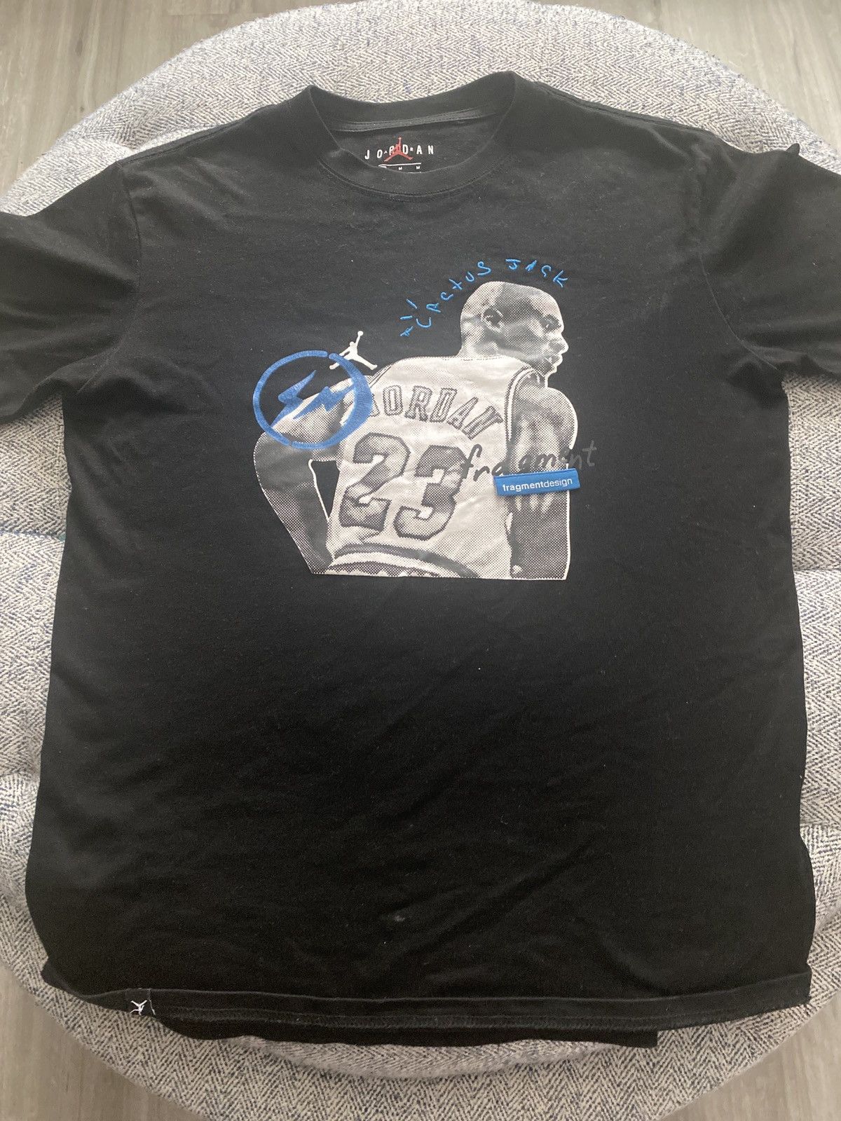 Travis Scott Jordan Fragment T Shirt | Grailed