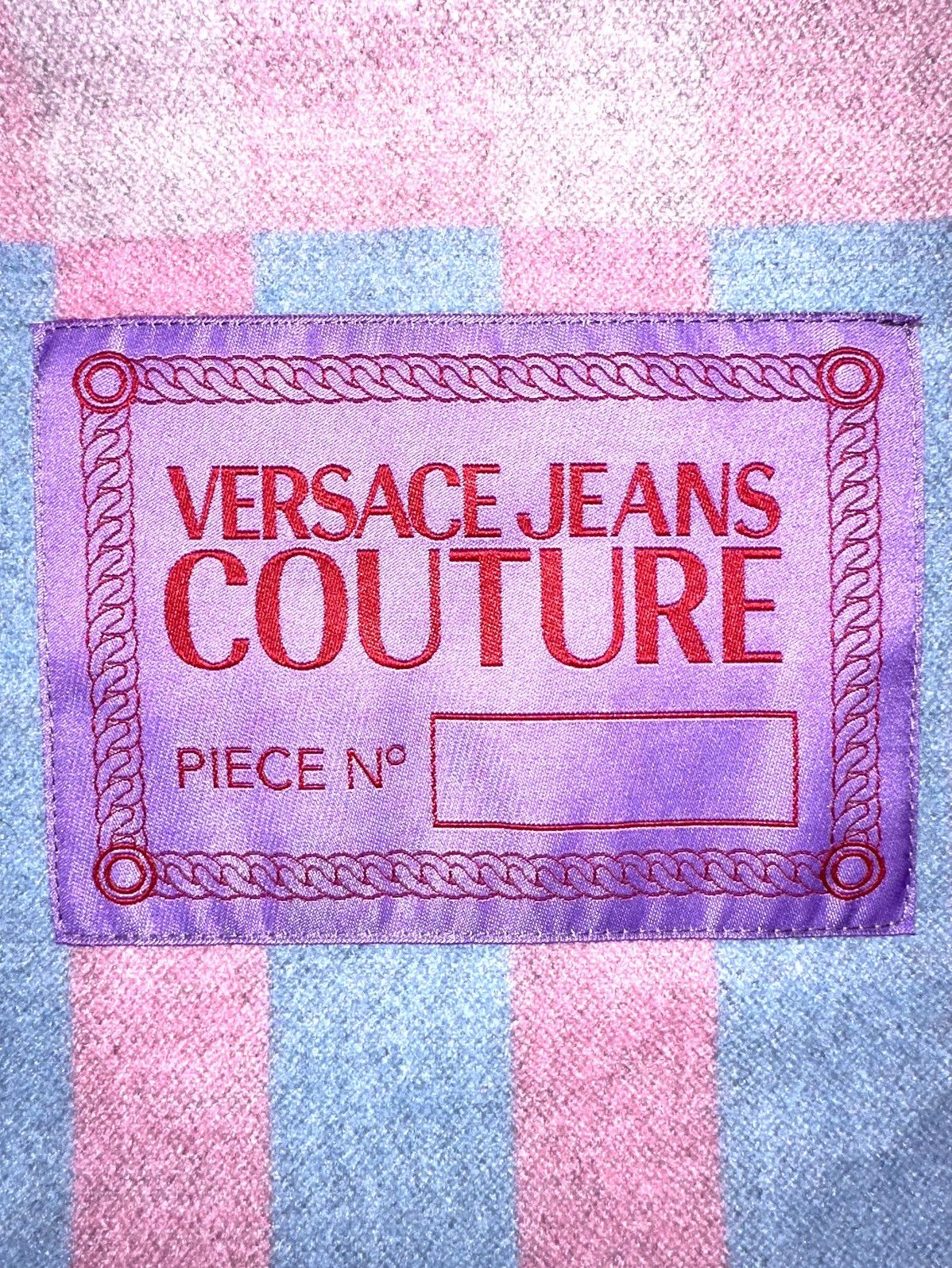 Versace Jeans Couture Versace Jeans Couture Check Scarf Size ONE SIZE - 3 Thumbnail