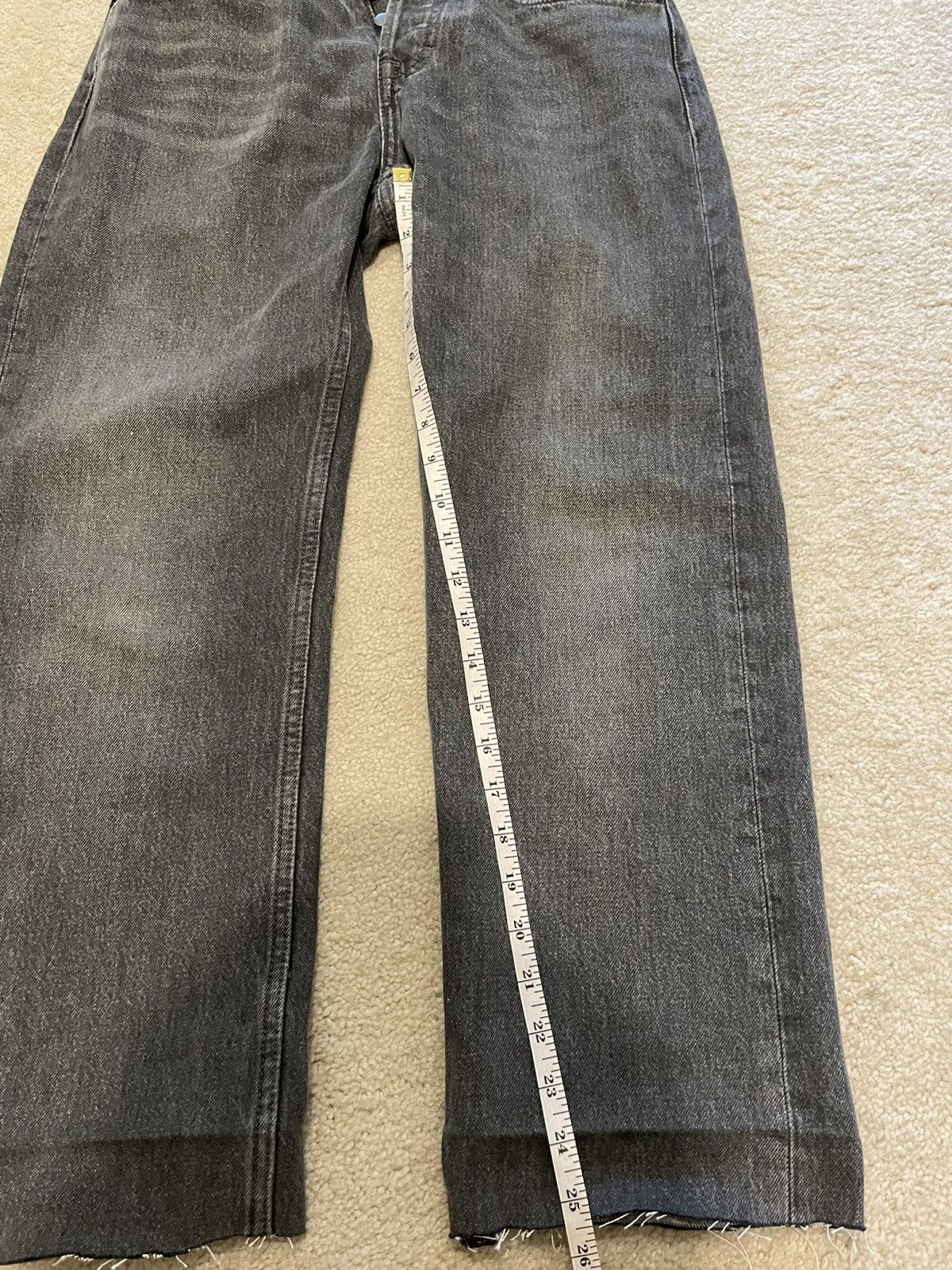 Zara Zara straight fit gray jeans Size US 30 / EU 46 - 6 Thumbnail