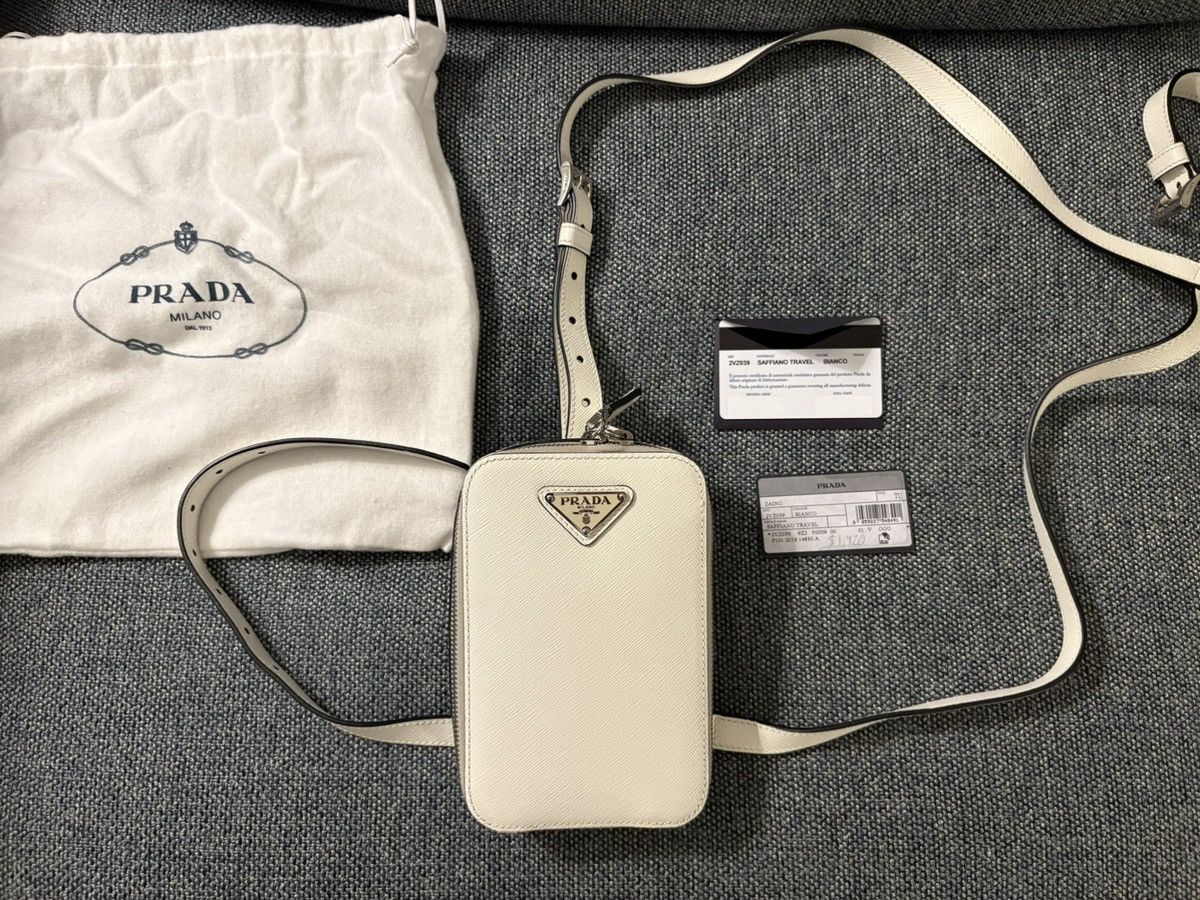 Prada Prada Saffiano Harness Bag Size ONE SIZE - 3 Thumbnail