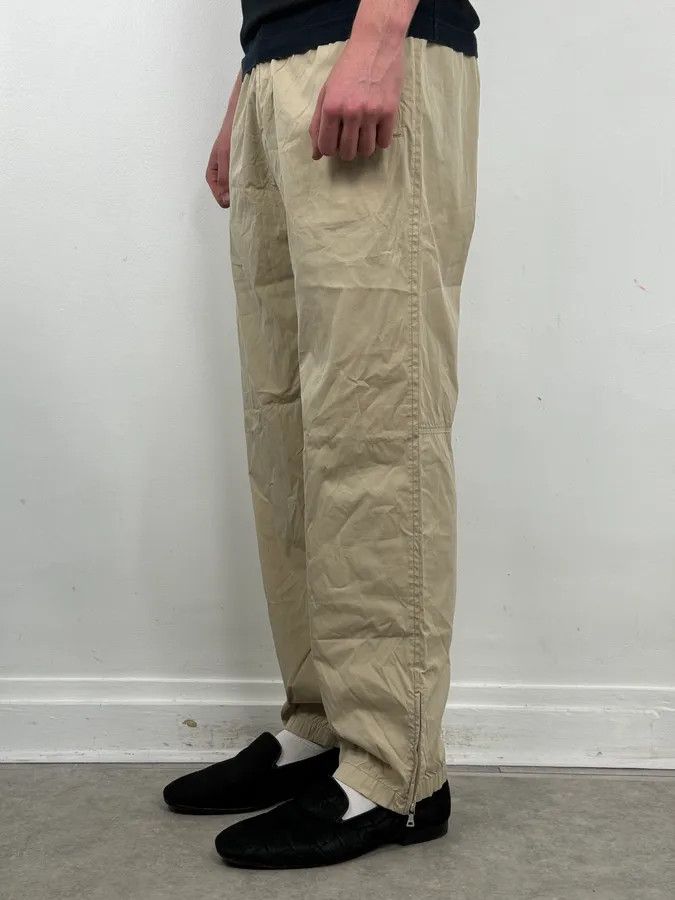 Prada SS2007 Prada Beige Nylon Zip-Ankle Technical Cargo Pants Size 28" / US 6 / IT 42 - 3 Thumbnail