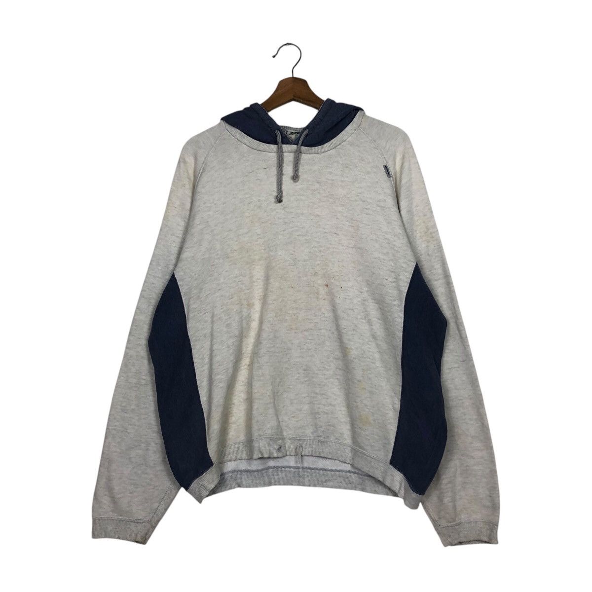 Japanese Brand × Vintage 📌Vintage Hoodie Pull Over Mizuno Tennis Big Logo Design Size US L / EU 52-54 / 3 - 13 Thumbnail