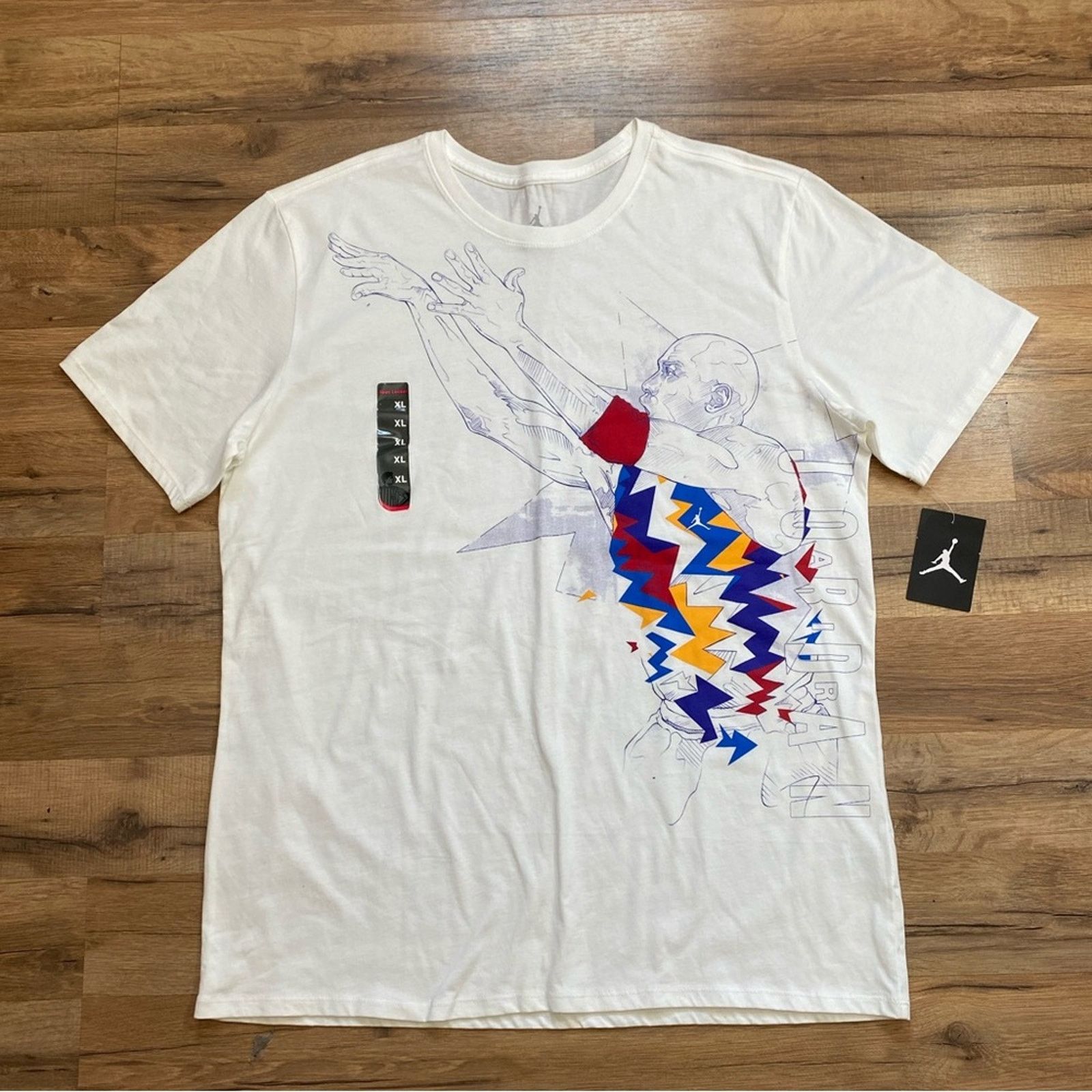 Nike 2015 Air Jordan Short Sleeve Size US XL / EU 56 / 4 - 1 Thumbnail