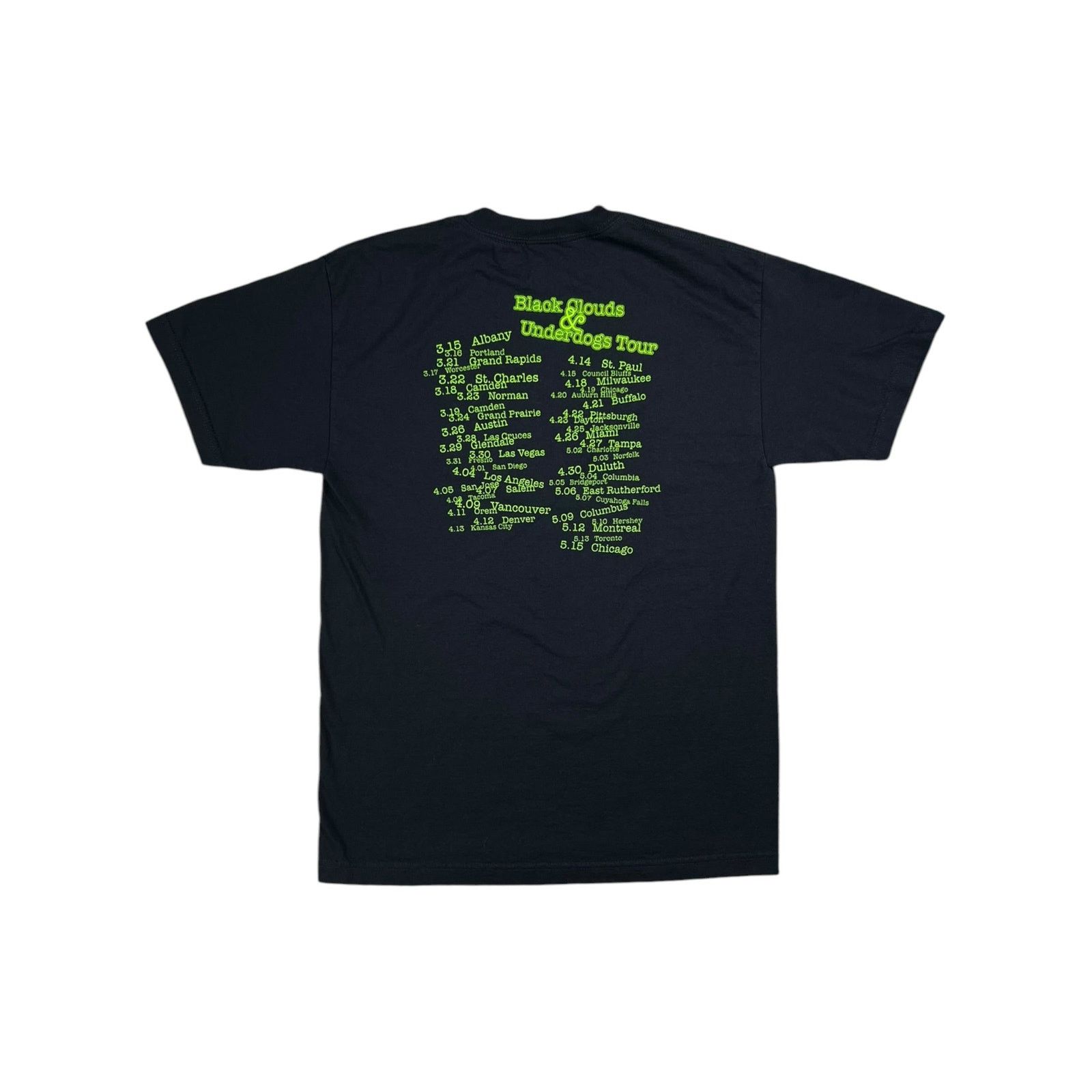 Band Tees × Vintage Y2K Fall Out Boy Black Clouds & Underage Tour band tee Size US M / EU 48-50 / 2 - 7 Thumbnail