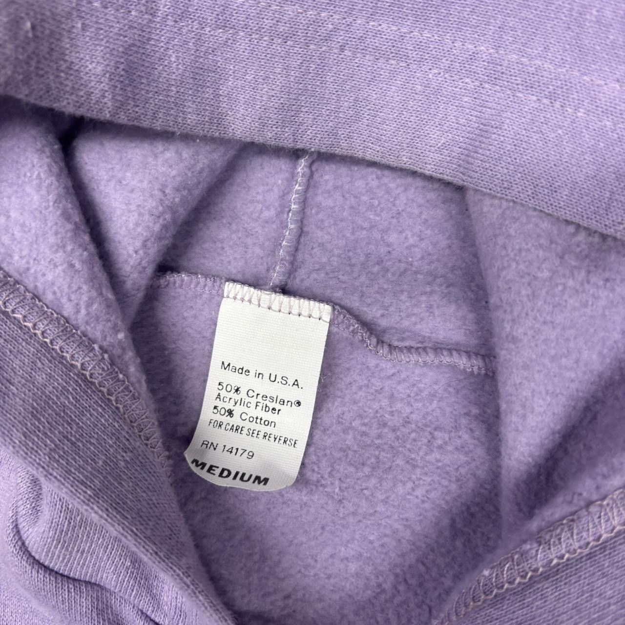 Vintage Vintage Purple Sleeveless Hoodie Size M / US 6-8 / IT 42-44 - 4 Thumbnail