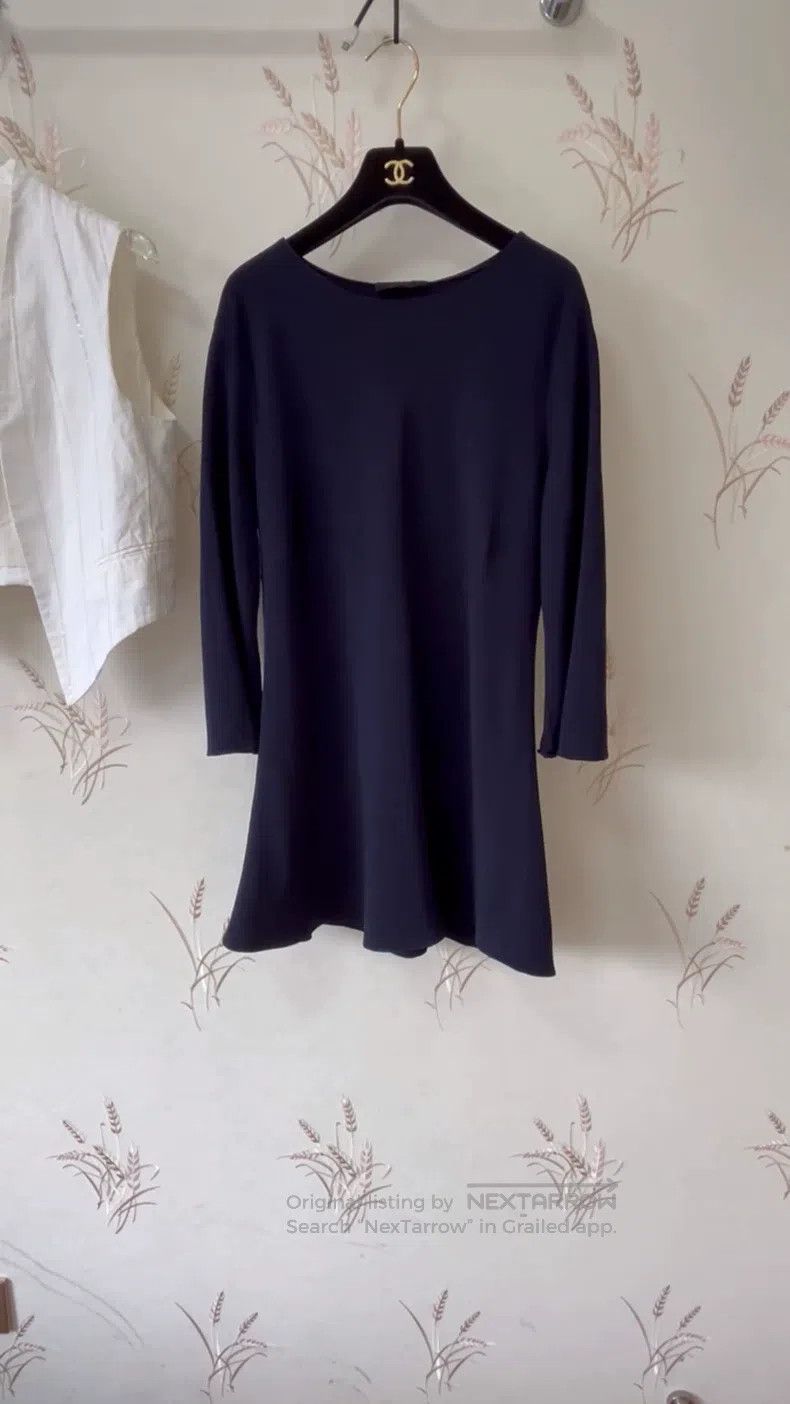 The Row The row Dark blue simple and advanced dress Size L / US 10 / IT 46 - 1 Thumbnail