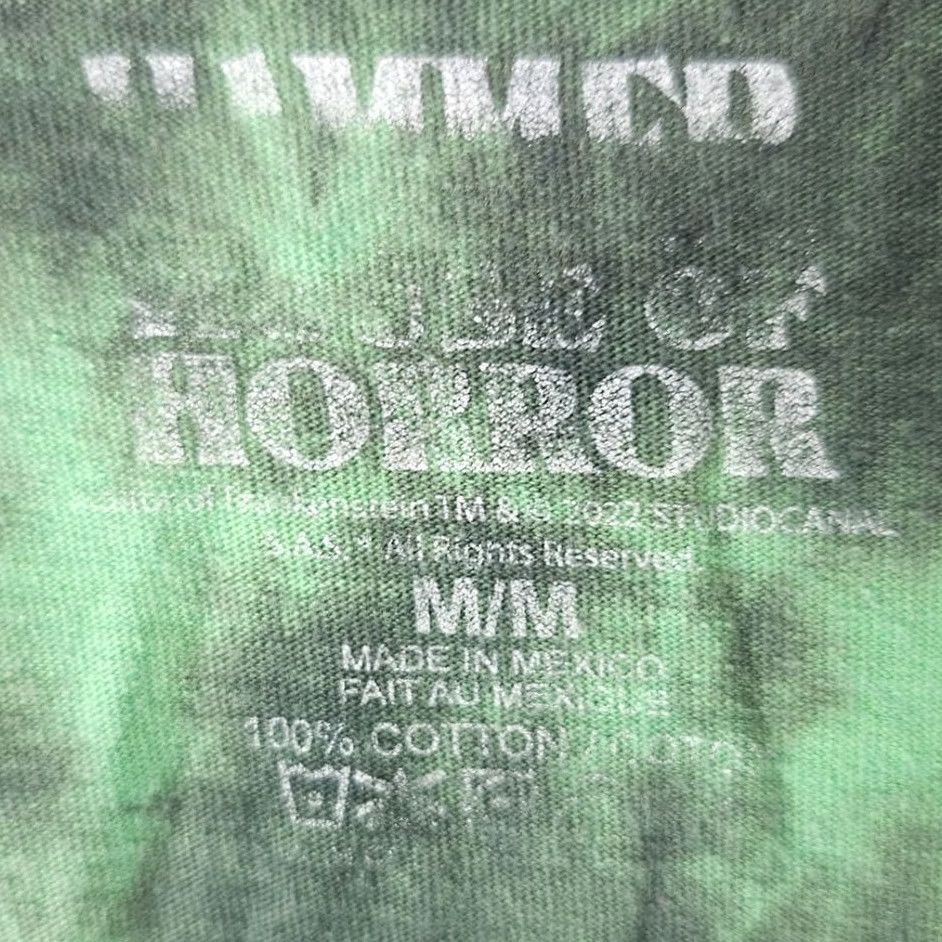 House of CB Horrors Of Frankenstein T Shirt Mens Size Medium Green Hammer House Of Horror Tie Dye Size US M / EU 48-50 / 2 - 6 Thumbnail