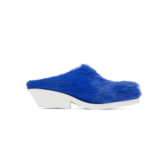 o1y0225 Mules in Blue