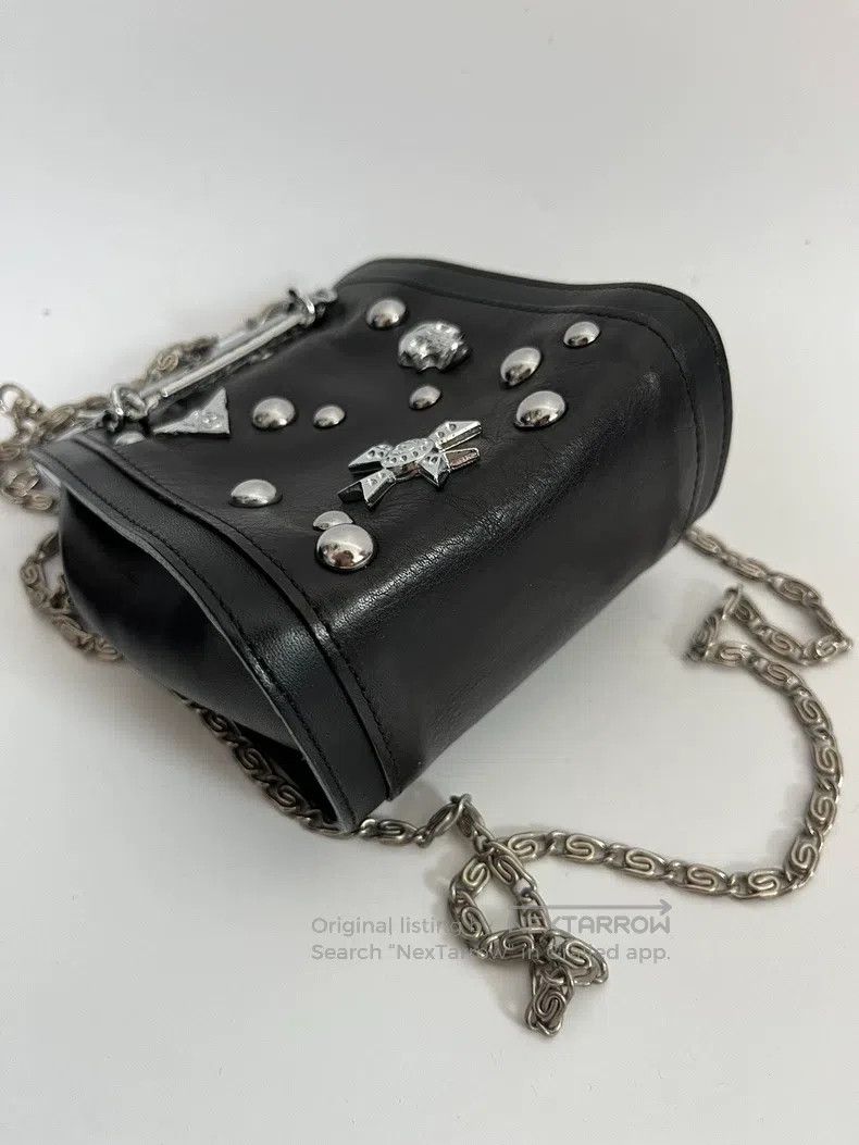 Jean Paul Gaultier Jean Paul Gaultier Studded Chain Leather Bag Mini Size ONE SIZE - 3 Thumbnail
