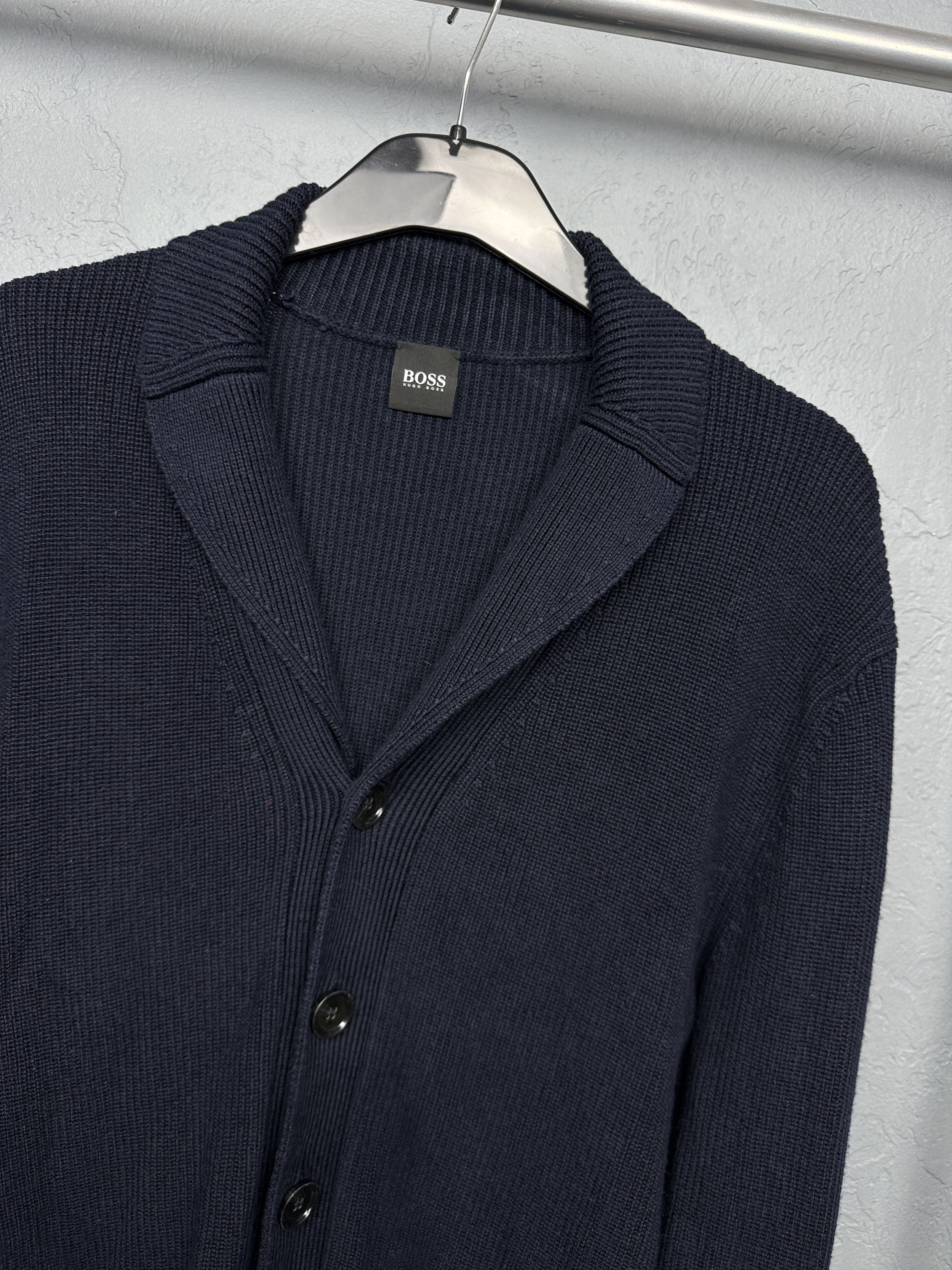 Hugo Boss Hugo Boss Mens Knit Cardigan Sweater Size US M / EU 48-50 / 2 - 2 Thumbnail