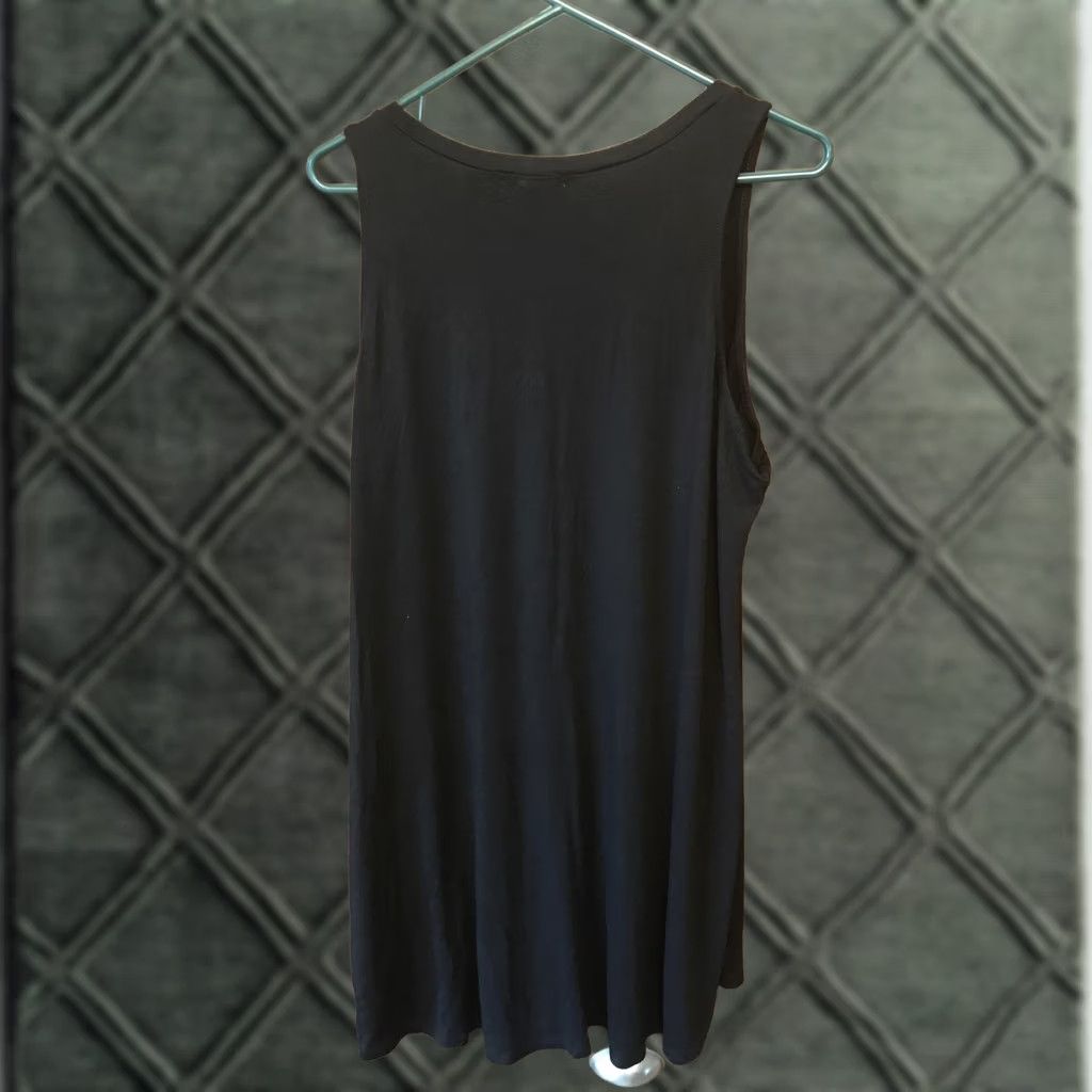 Vintage Maurices Dress Womens XL Black tank knit stretch comfort w/pocket Sz 921 Size XL / US 12-14 / IT 48-50 - 1 Thumbnail