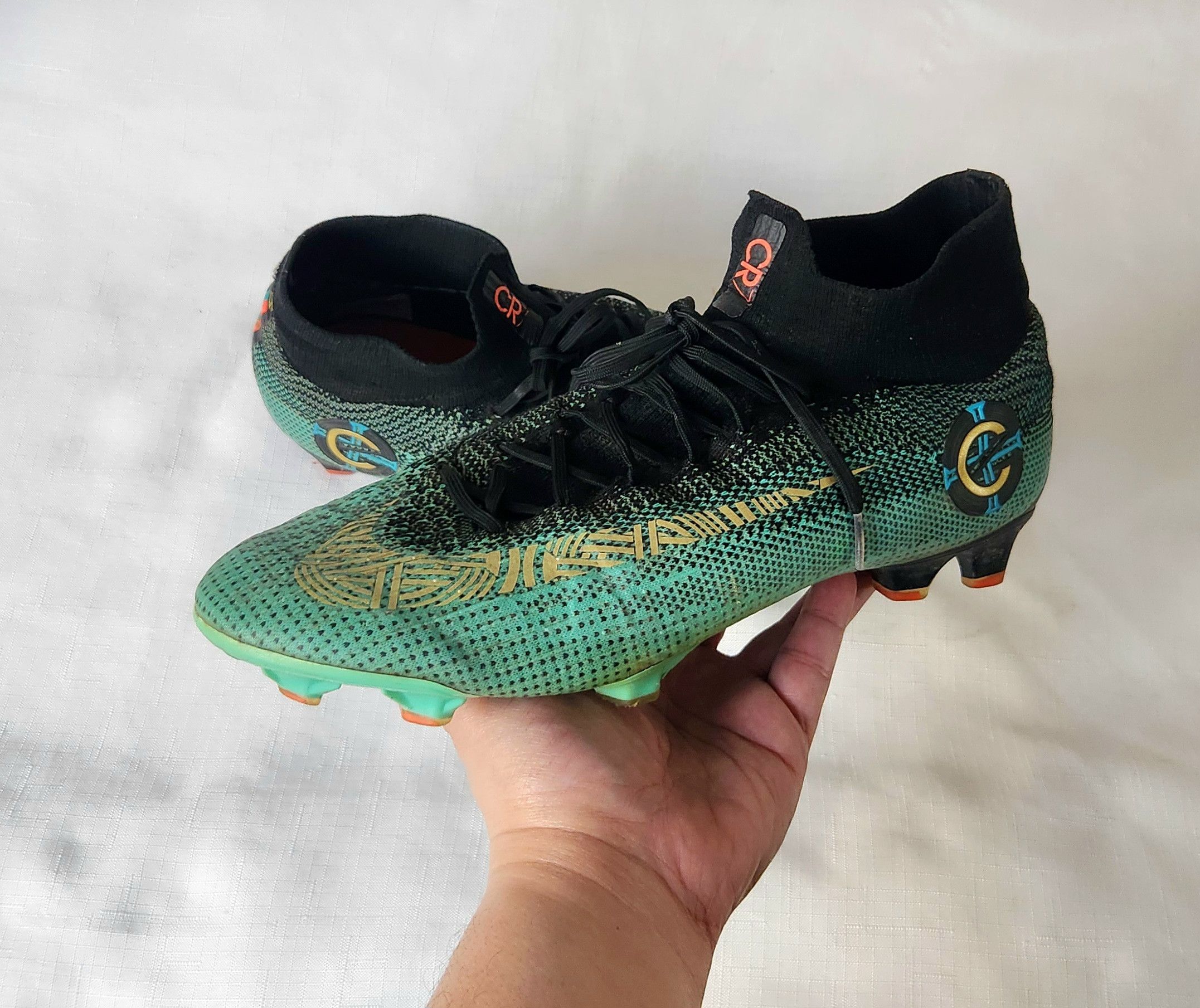 Nike Mercurial Superfly Elite Pro FG CR7 AJ3547-390 SZ 12