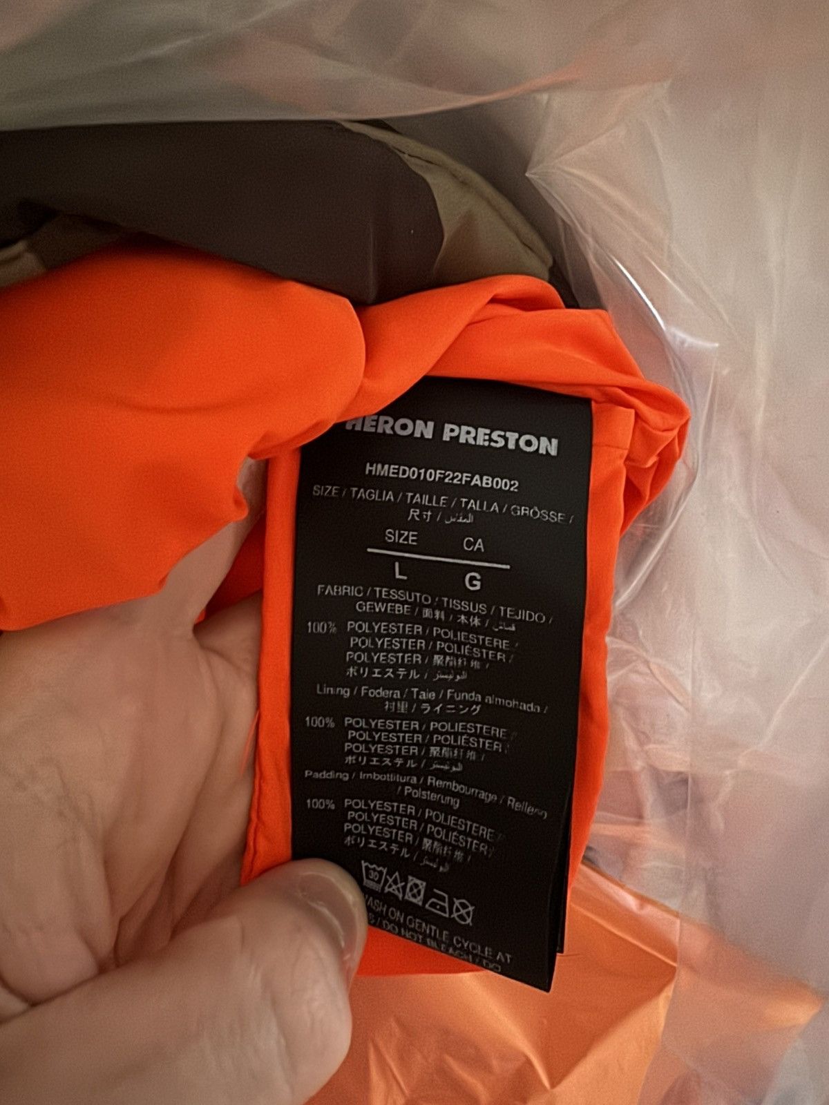 Heron Preston HERON PRESTON CAMO PUFFER DOWN JACKET Size US L / EU 52-54 / 3 - 9 Thumbnail