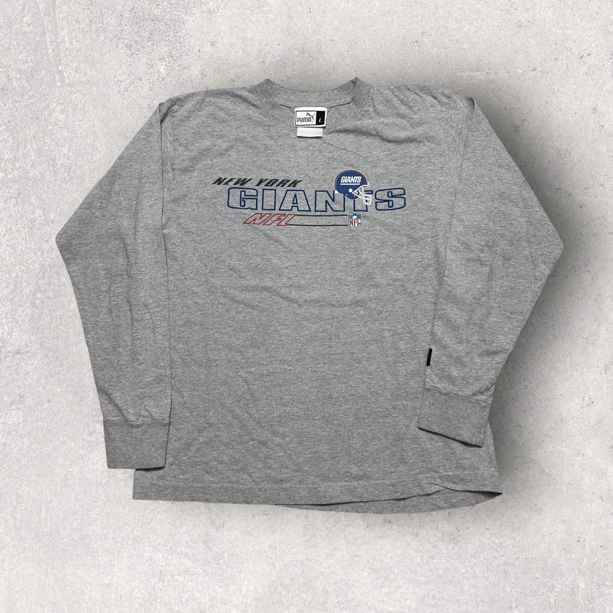 NFL × Puma × Vintage Vintage New York Giants long sleeve tee Size US L / EU 52-54 / 3 - 1 Thumbnail