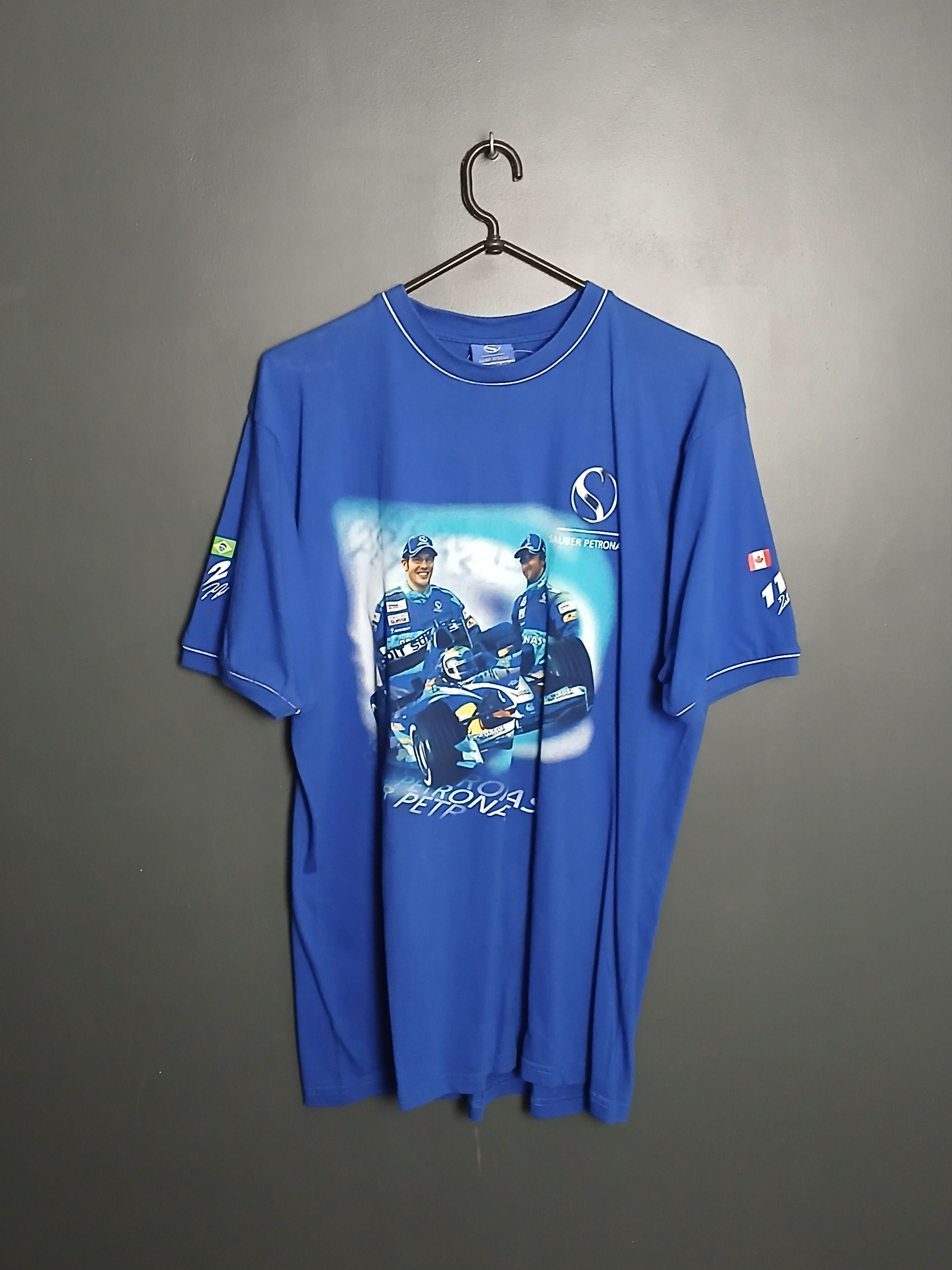 Formula 1 × Vintage Vintage Sauber Petronas F1 Racing T-Shirt Size US L / EU 52-54 / 3 - 1 Thumbnail