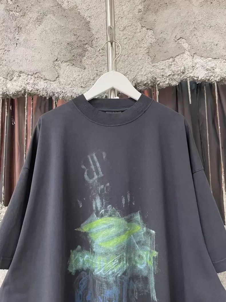 Balenciaga Balenciaga Graffiti Dress in Size S-2505 Size 35" - 3 Thumbnail