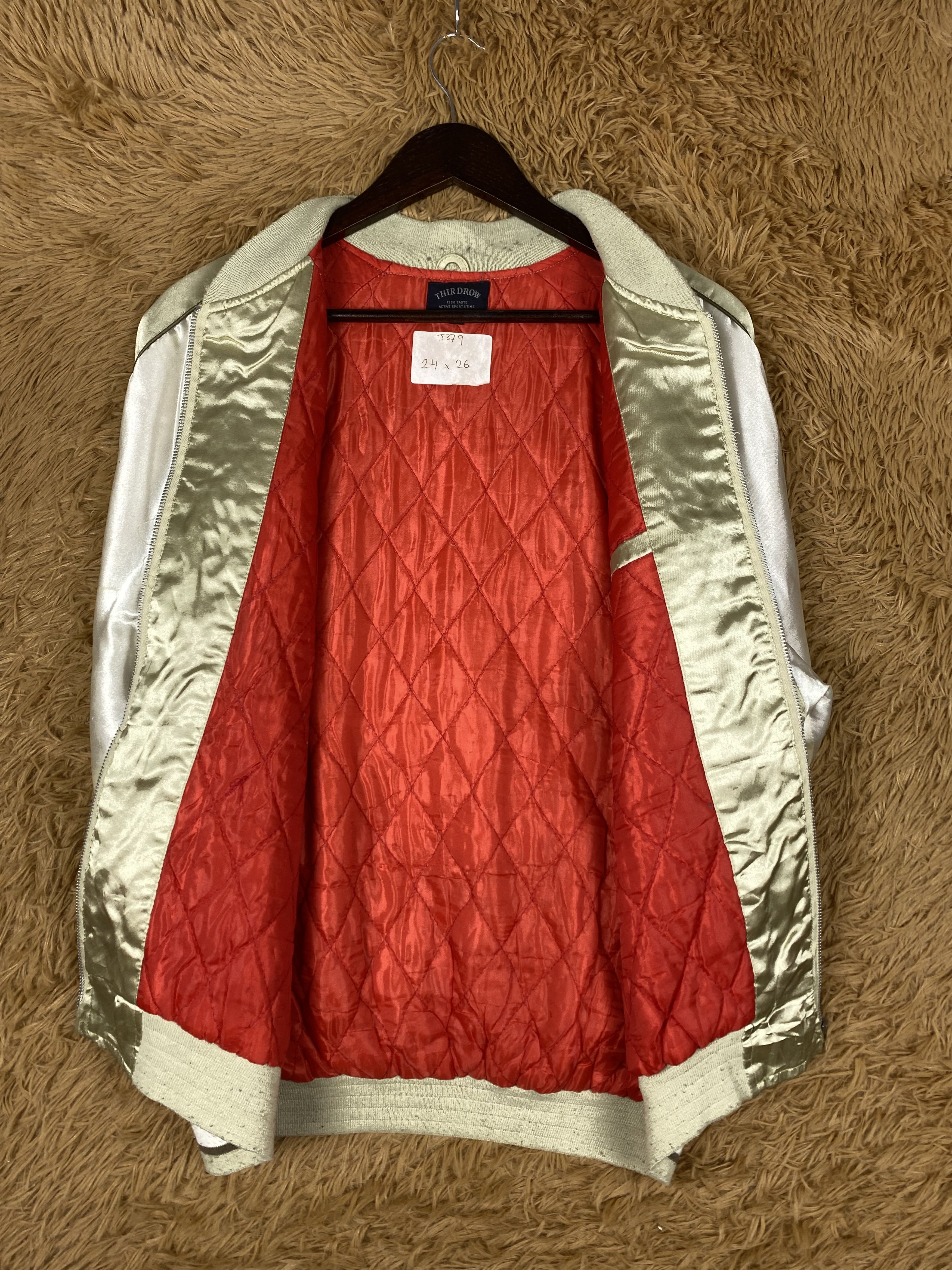 Japanese Brand Vintage Sukajan Dragon Varsity Jacket DJ0379 Size US L / EU 52-54 / 3 - 6 Thumbnail