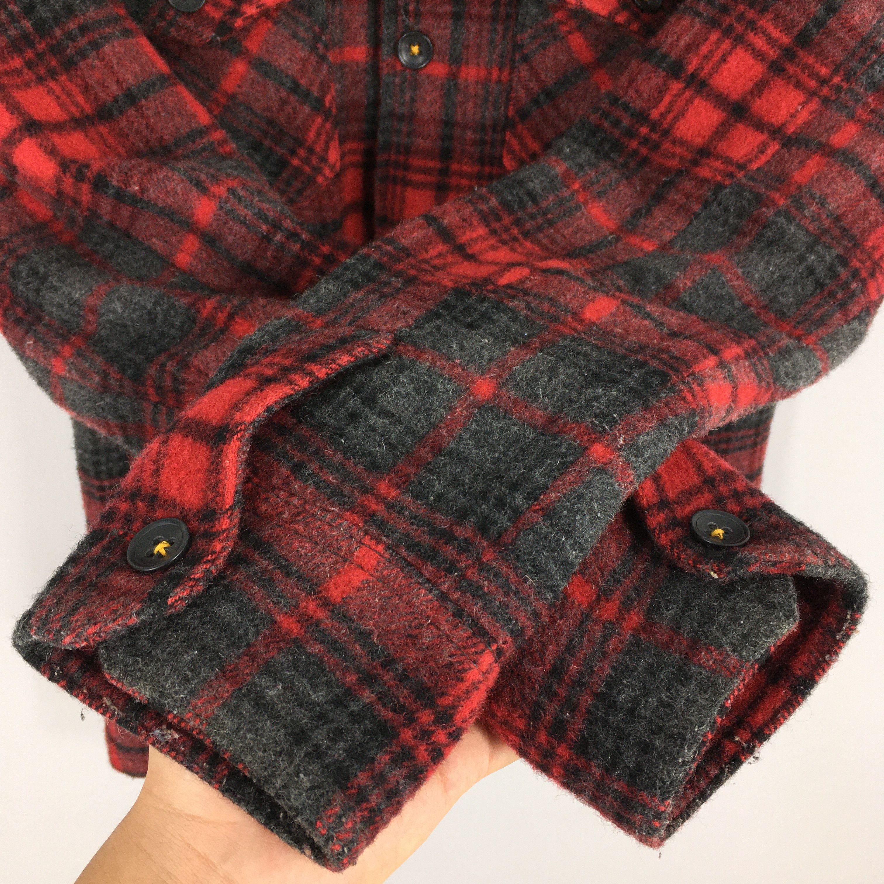 ABAHOUSE × In The Attic × Tornado Mart Vintage Abahouse Japan Thick Tartan Checked Shirt Medium Size US M / EU 48-50 / 2 - 4 Thumbnail