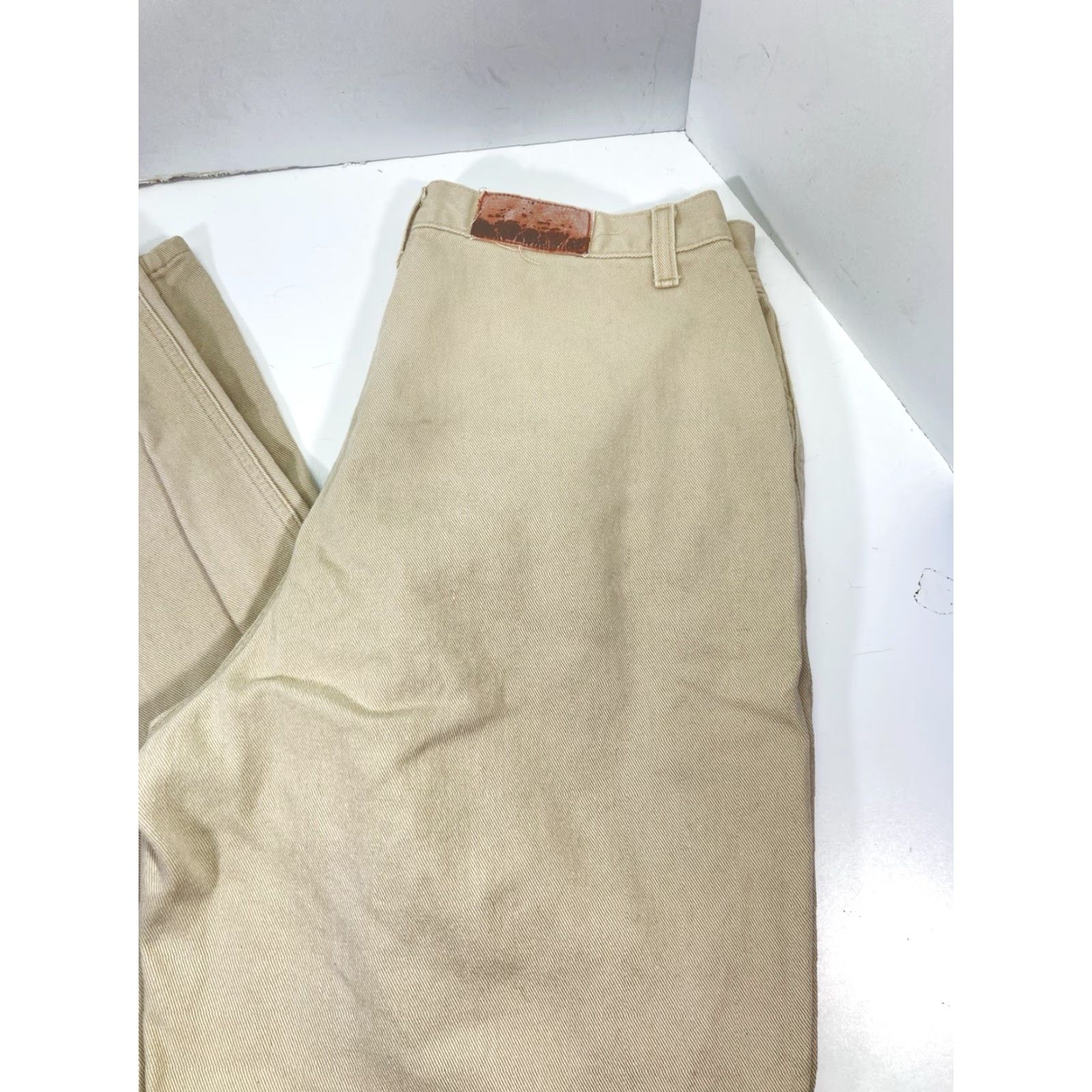 Vintage Rockies Jeans Women Size 17/18 34X36 Beige Bareback Tapered Leg Cotton Vintage Jeans Size 38" / US 16 / IT 52 - 2 Thumbnail