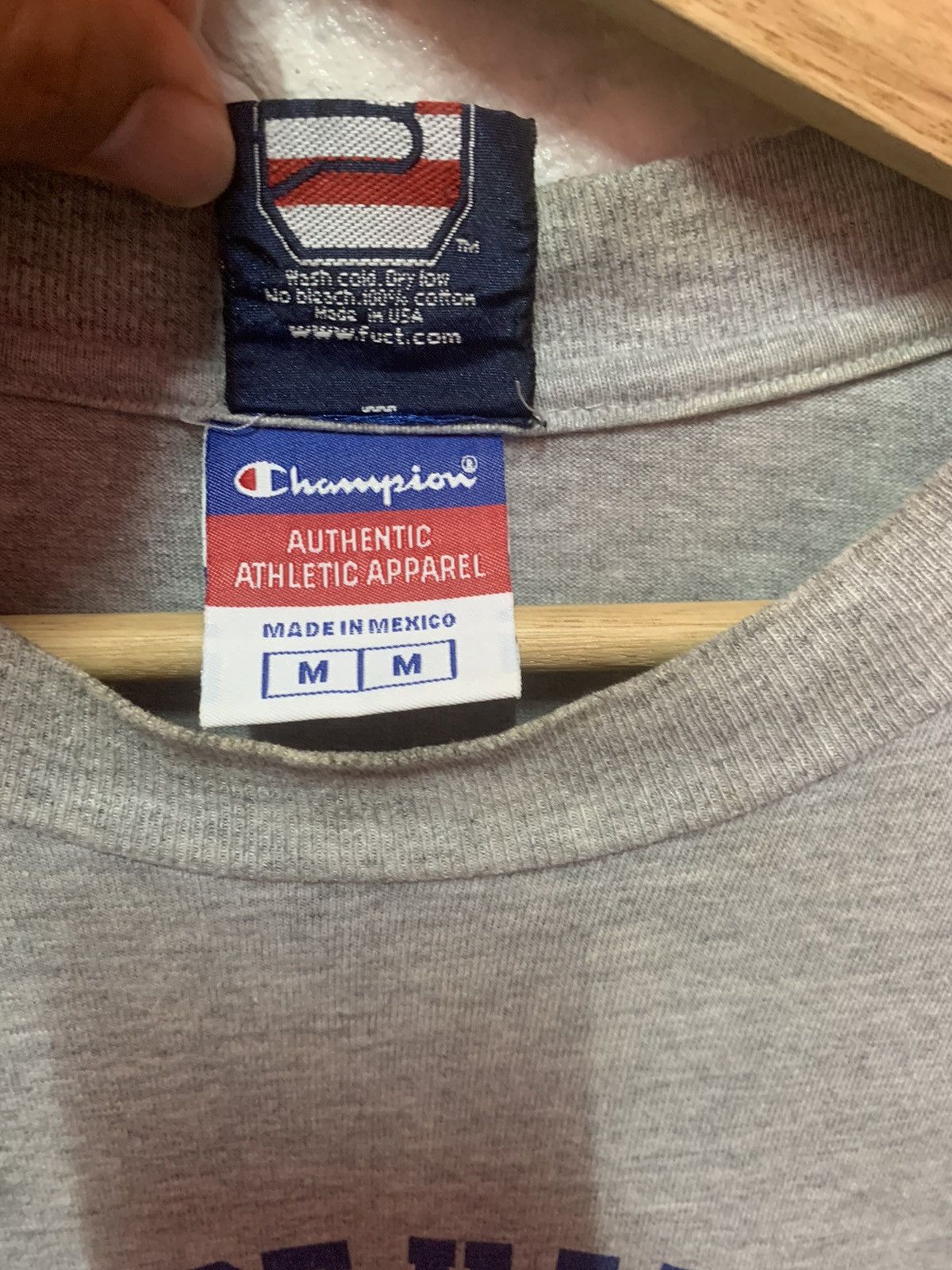 Champion × FUCT × Vintage VINTAGE!! Shirt FUCT X CHAMPION Size US M / EU 48-50 / 2 - 4 Thumbnail