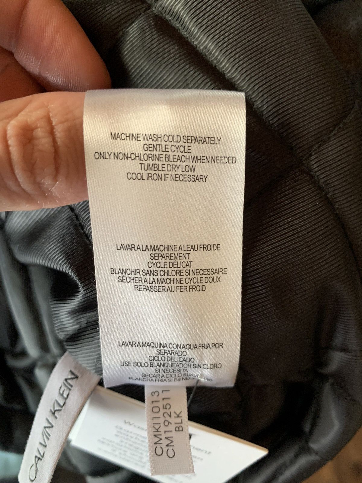 Calvin Klein *RARE* New Calvin Klein Moto Biker Zip Sherpa Collar Jacket Size US M / EU 48-50 / 2 - 11 Thumbnail