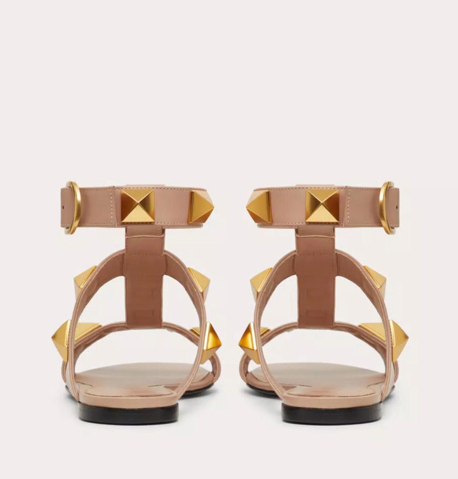 Other Valentino Roman Stud Flat Sandal Size US 7.5 / IT 37.5 - 4 Thumbnail