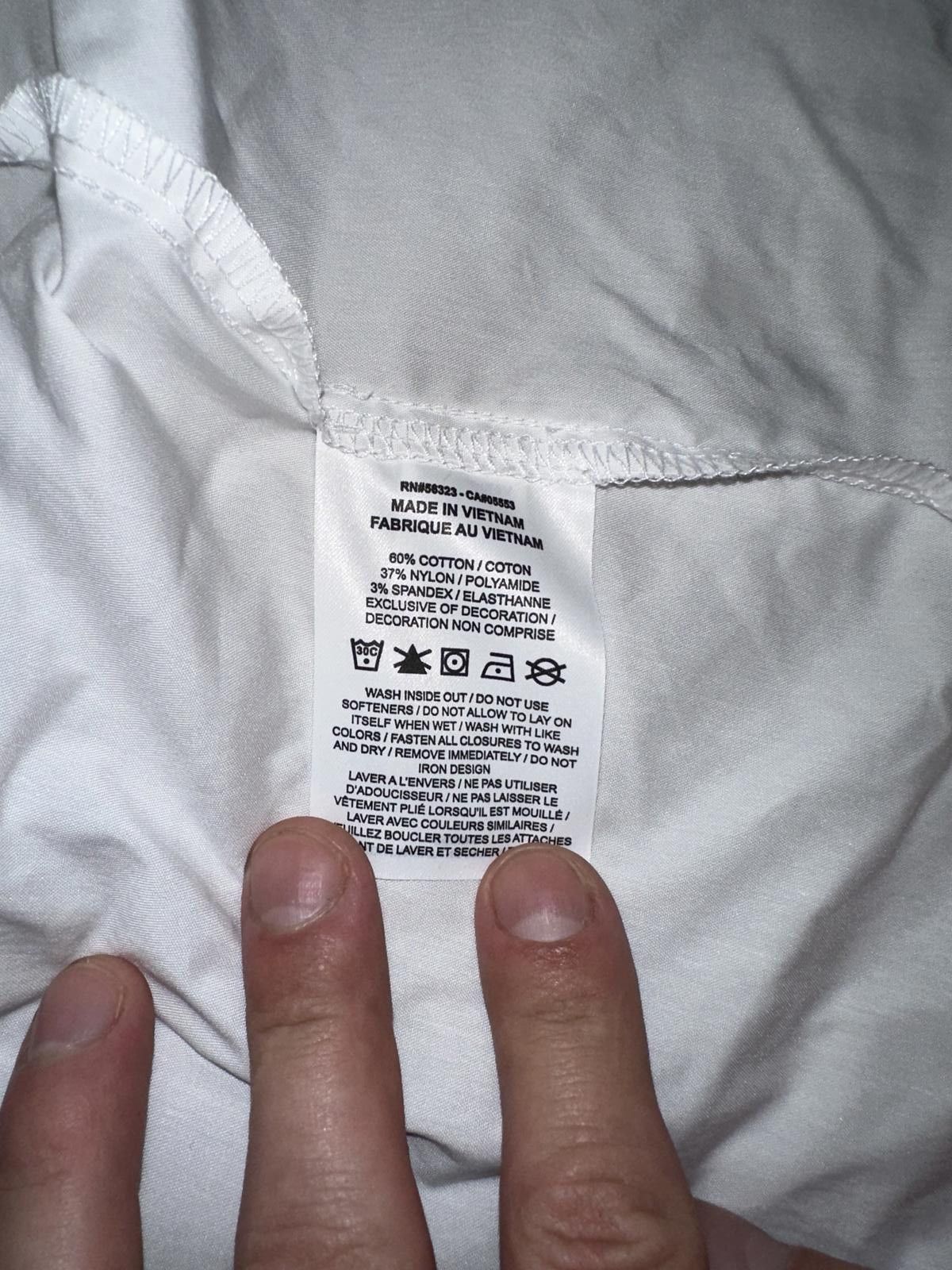 Nike Nike Women’s Sportswear Icon Clash White Dress Shirt Size L / US 10 / IT 46 - 8 Thumbnail