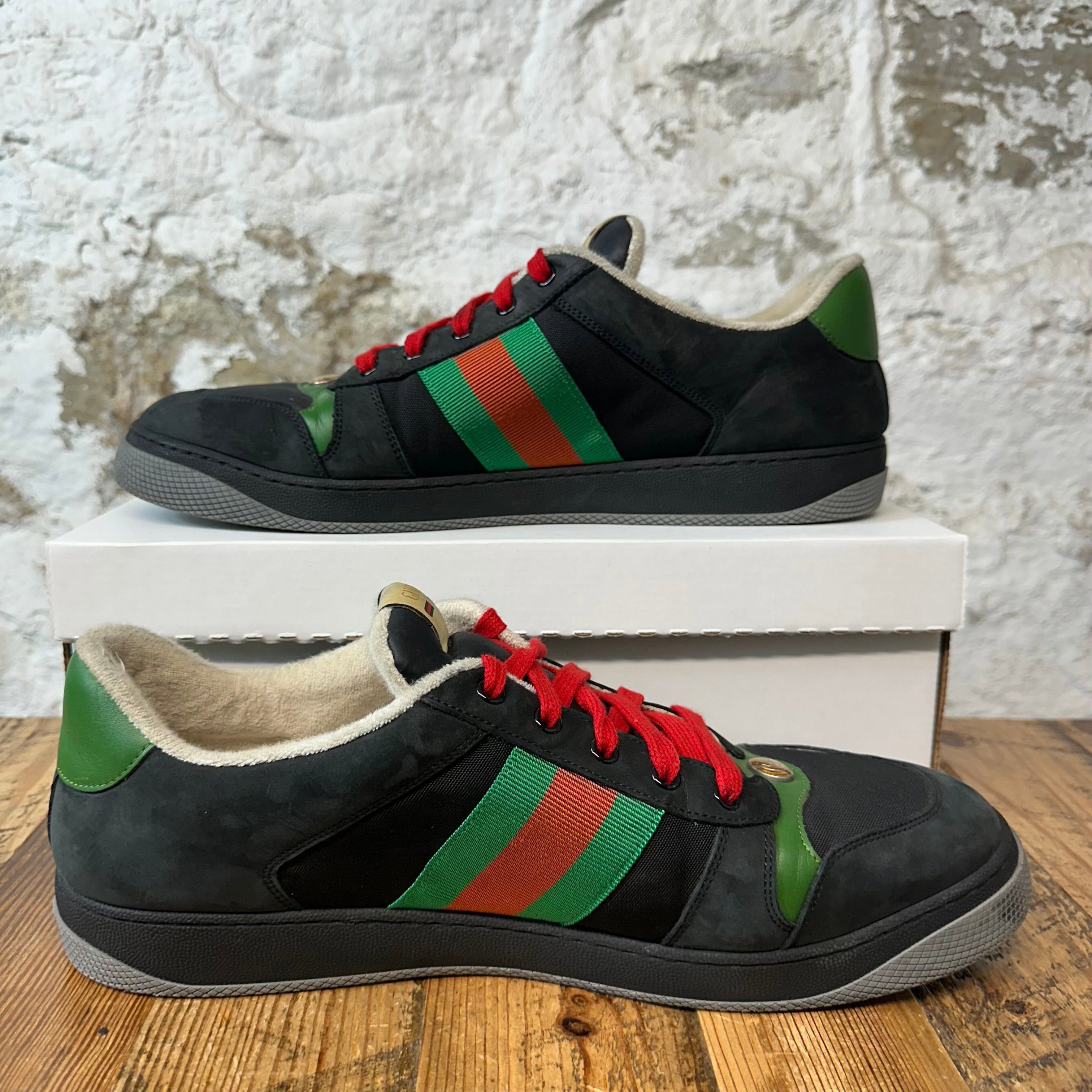 Gucci Gucci Screener Black Sneaker Sz 13 Size US 13 / EU 46 - 2 Thumbnail