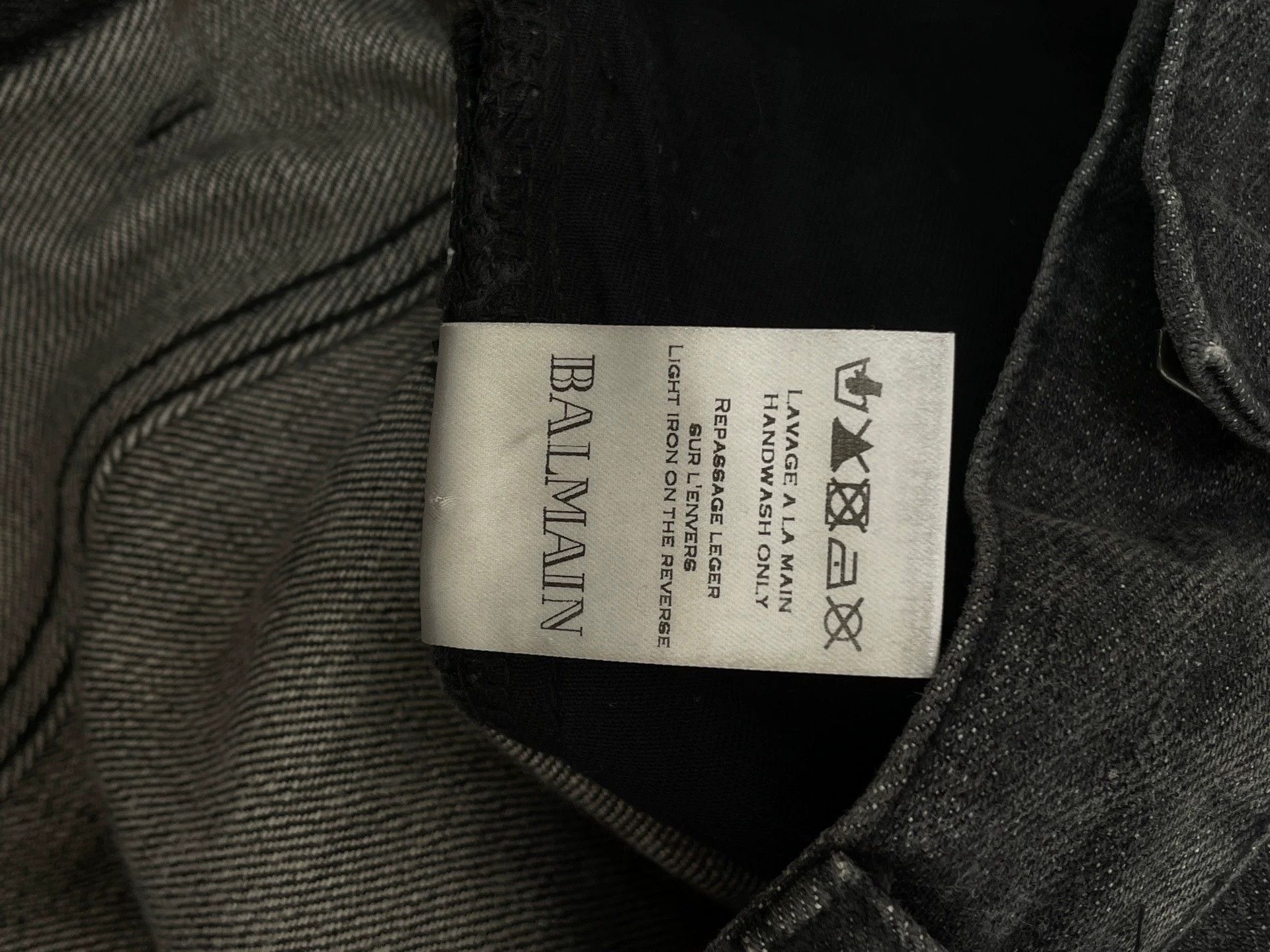 Balmain Balmain Knife Cut Straight Leg Jeans New Size US 30 / EU 46 - 5 Thumbnail
