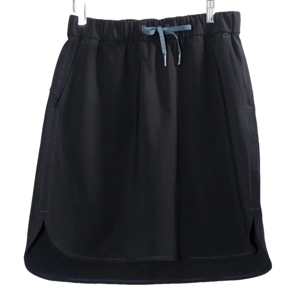 Designer Lululemon Women's US8 Black On the Fly Athletic Skirt Mini Size 30" / US 8 / IT 44 - 6 Thumbnail