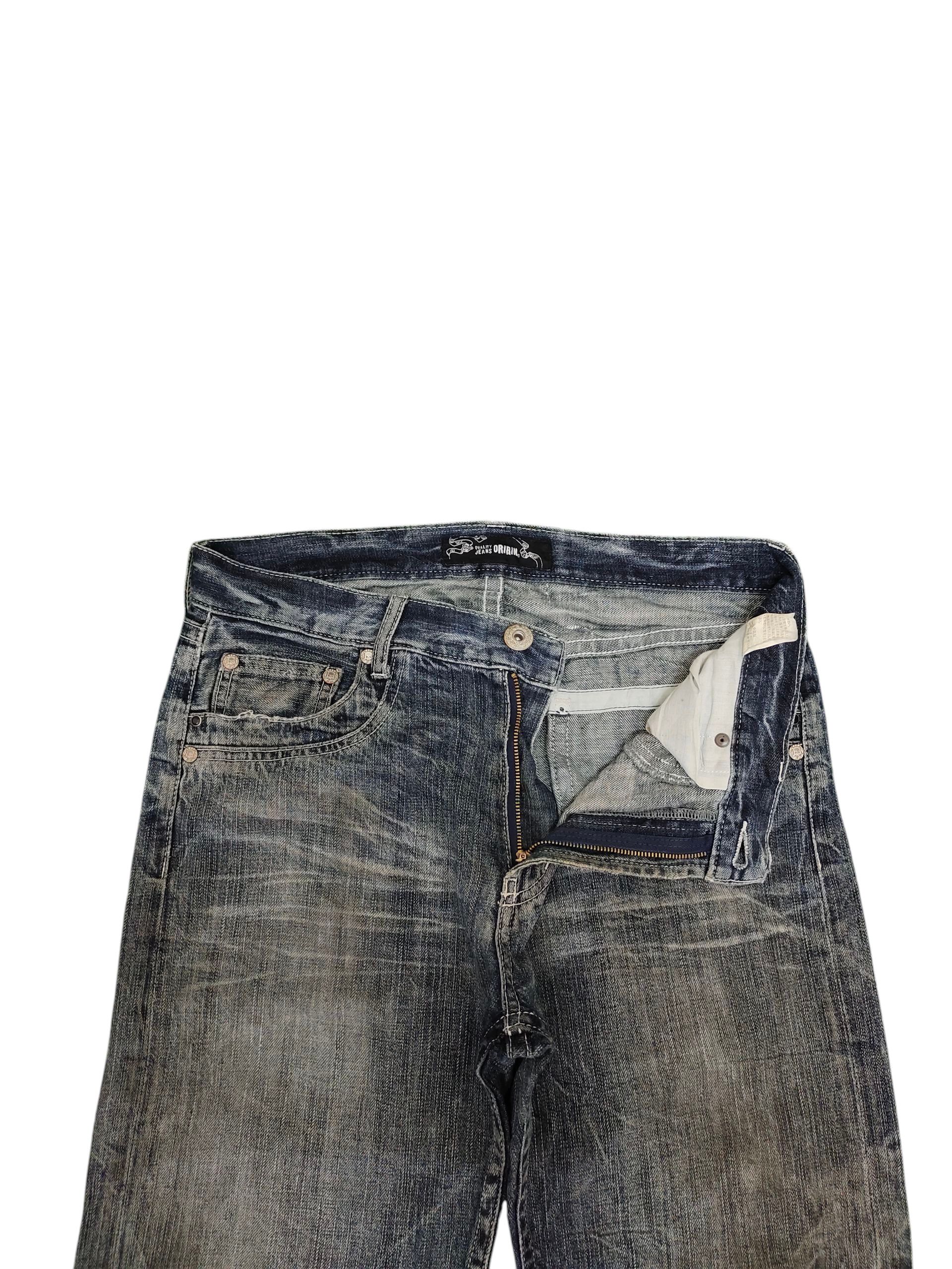 Undercover Japanese Brand Oririn Clawmark Distress Faded Denim Jeans Size US 34 / EU 50 - 7 Thumbnail