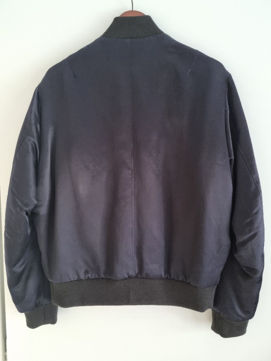 The Kooples Navy Satin Bomber Size US M / EU 48-50 / 2 - 6 Thumbnail