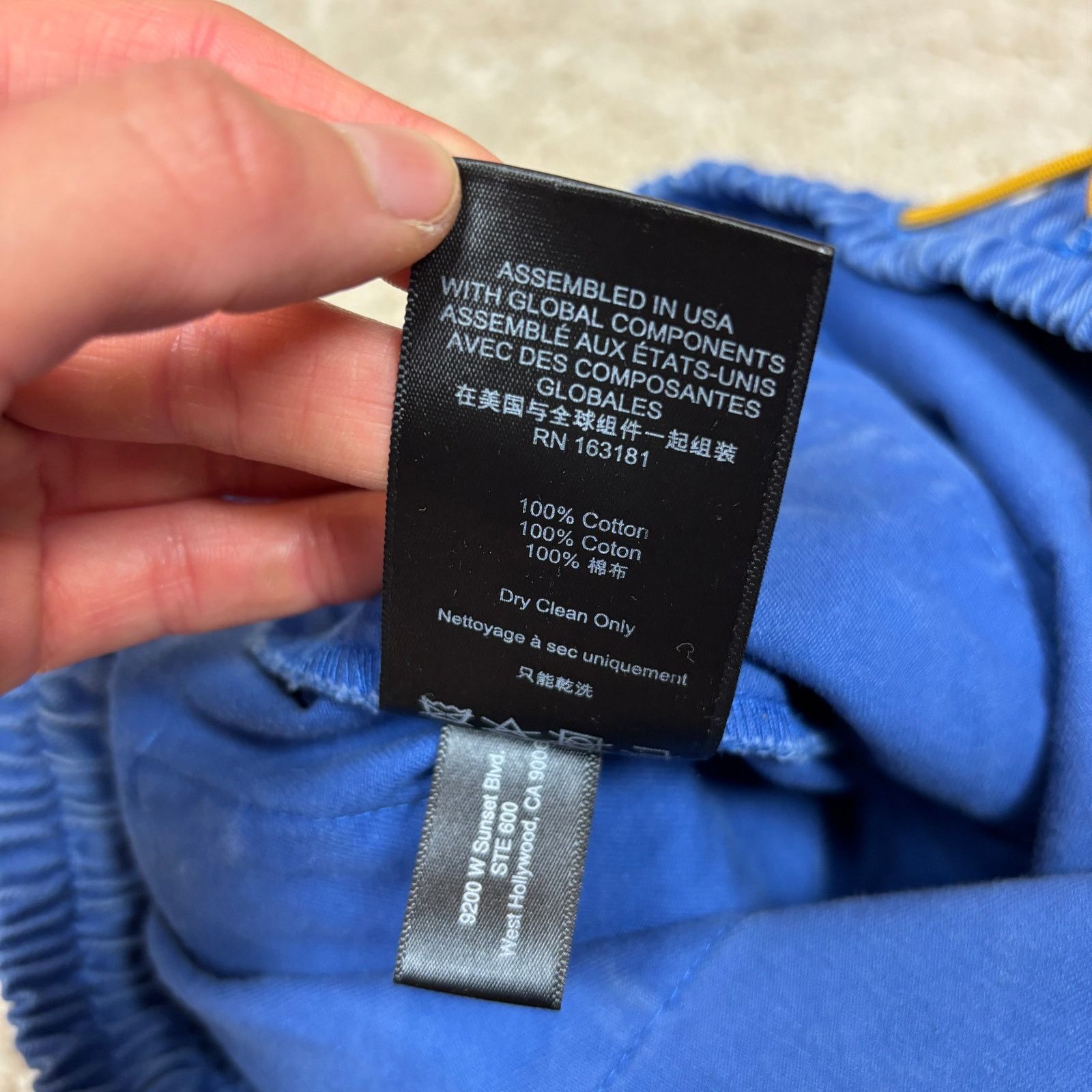 Rhude Rhude Flight Pants SS22 Colorblock Sweatpants Men's 2XL Size US 32 / EU 48 - 9 Thumbnail