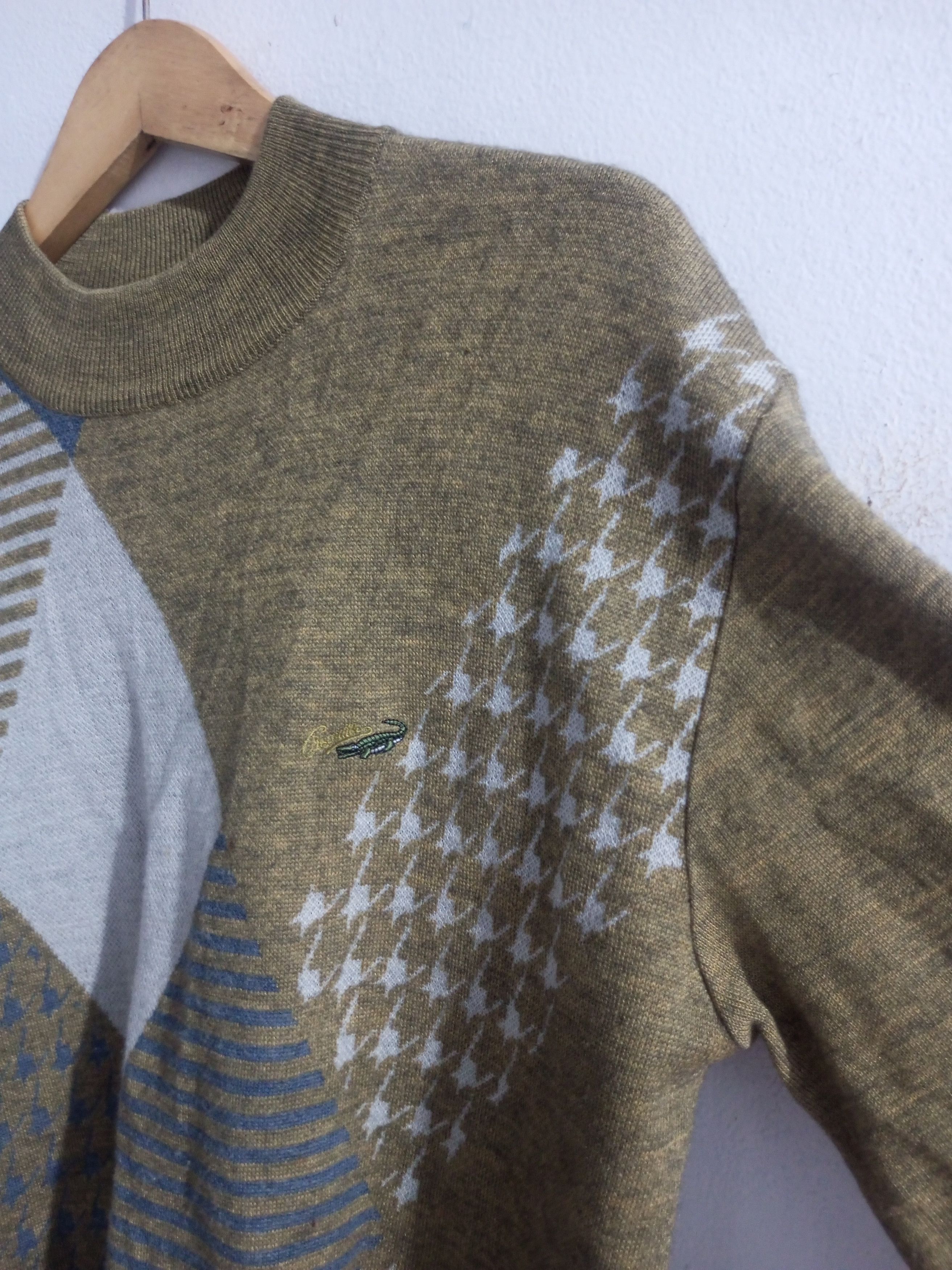 Vintage crocodile woll knitt sweater