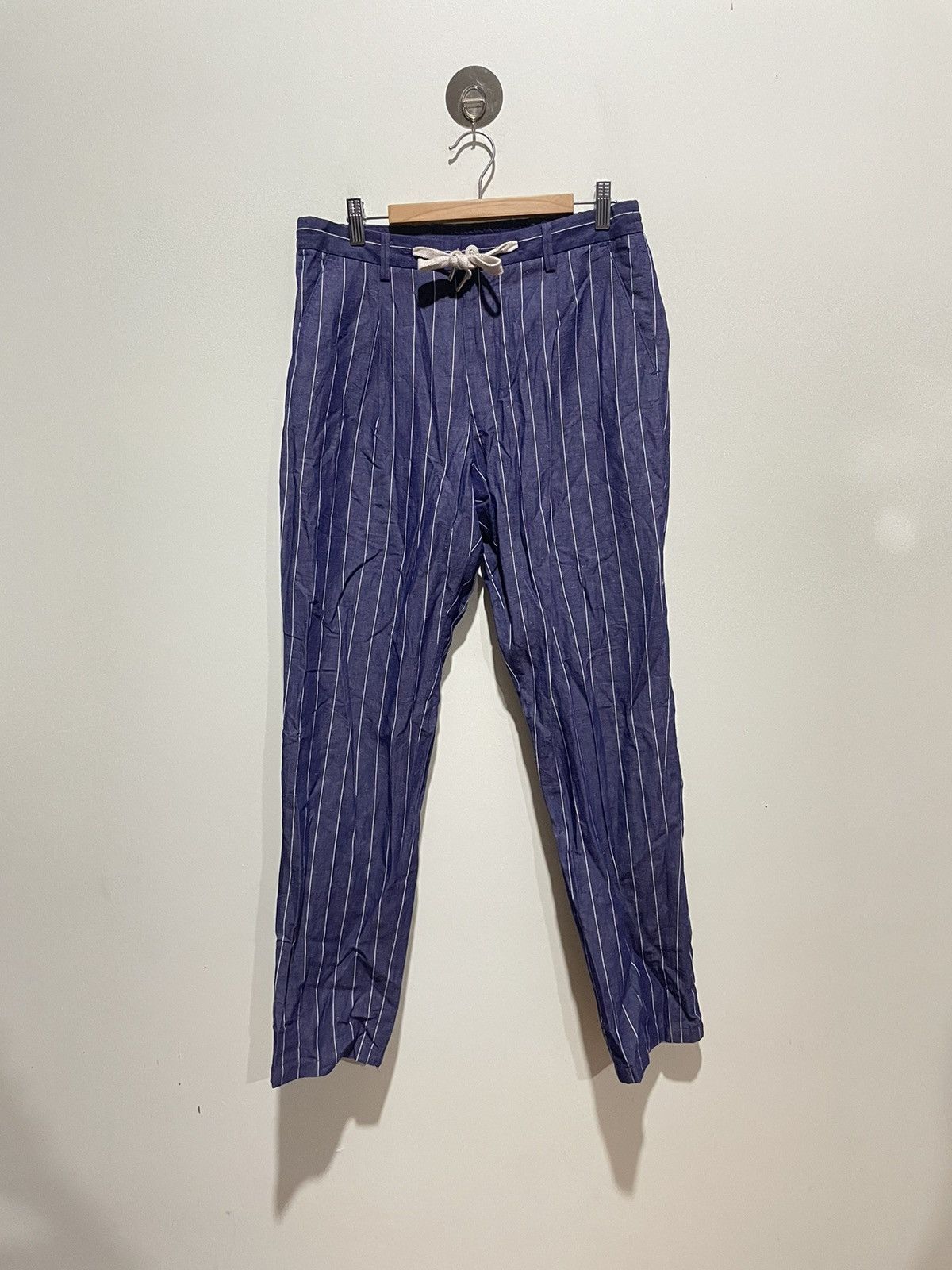 Japanese Brand Amble by Fairfax Pants with string Size US 32 / EU 48 - 1 Thumbnail