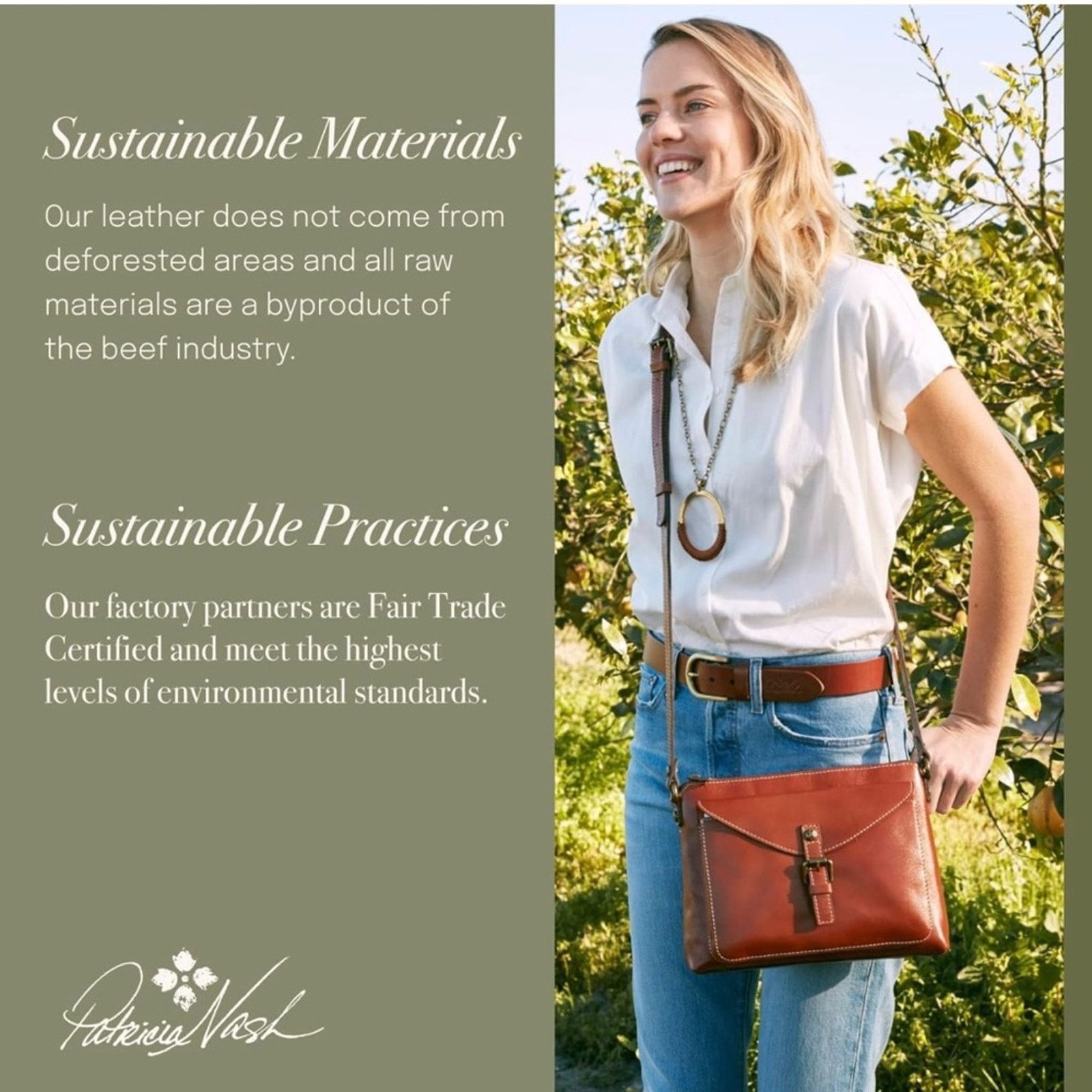 Patricia Nash PATRICIA NASH Leather Verbania Framed Crossbody Size ONE SIZE - 2 Thumbnail