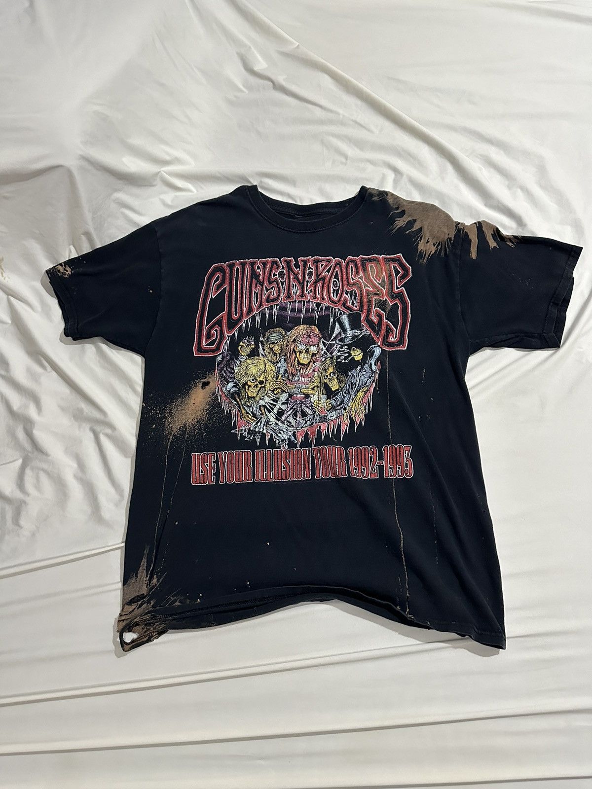 Vintage VINTAGE GUNS N ROSES TSHIRT Size US L / EU 52-54 / 3 - 1 Thumbnail