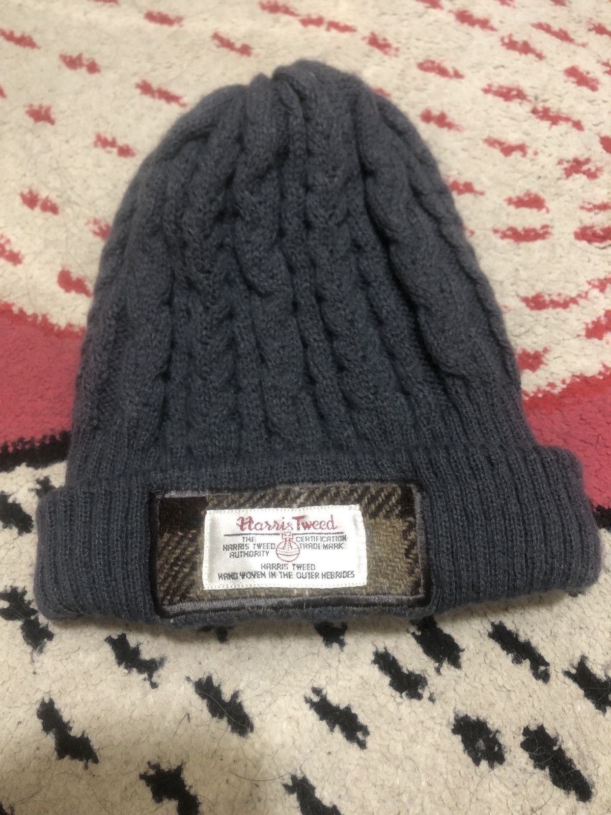 Harris Tweed HARRIS TWEED x CLOSSHI Beanie Size ONE SIZE - 4 Thumbnail