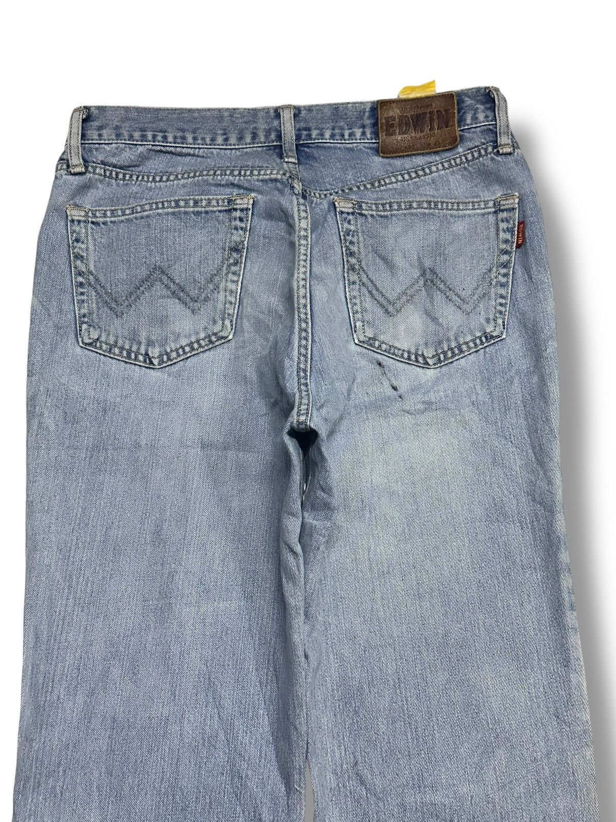 Edwin Edwin Vintage Us Classic Baggy Loose Style With BlueWash Size US 31 - 5 Thumbnail