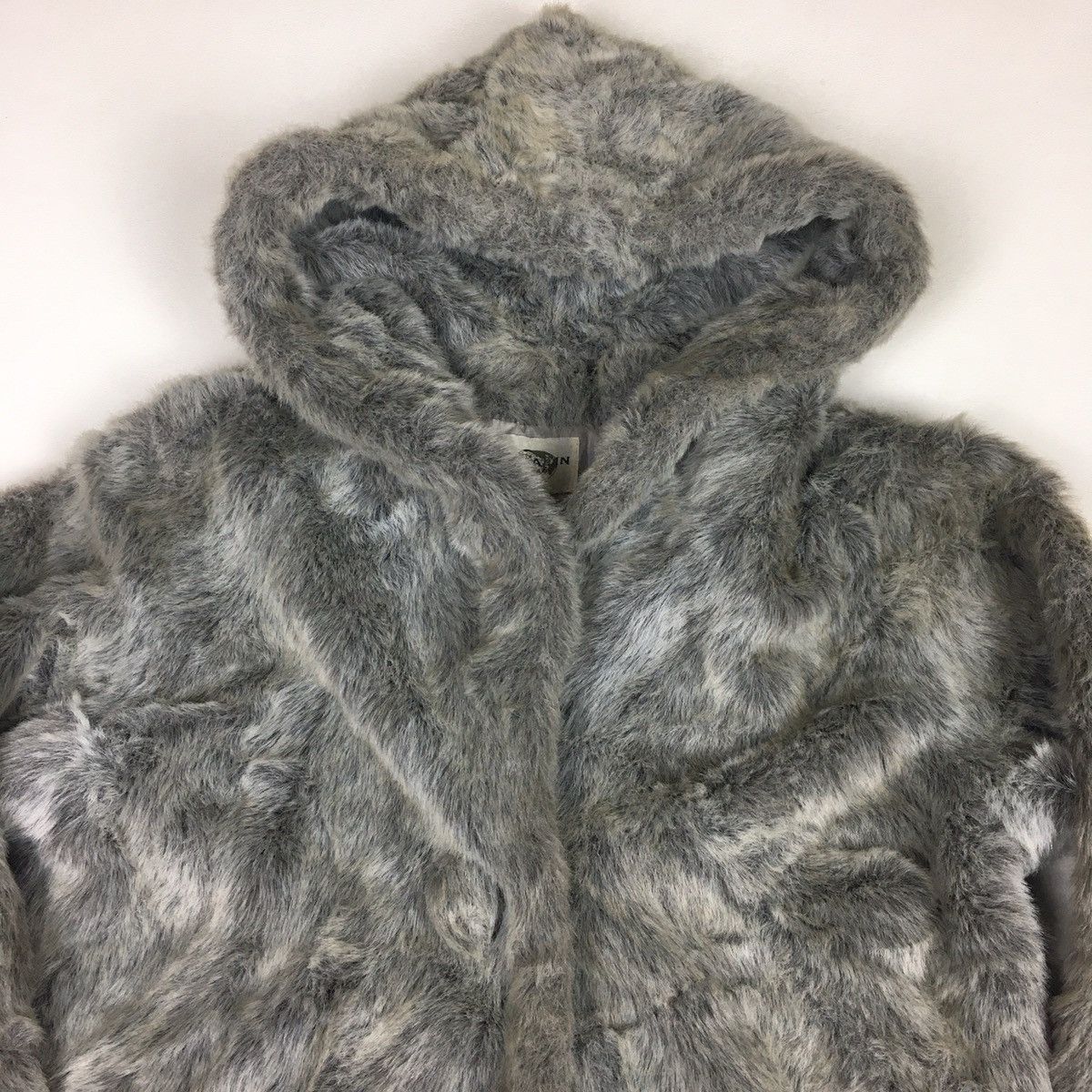 Japanese Brand Moda In Boa Acrylic Like Mink Fur Crop Hoodie Size M / US 6-8 / IT 42-44 - 5 Thumbnail