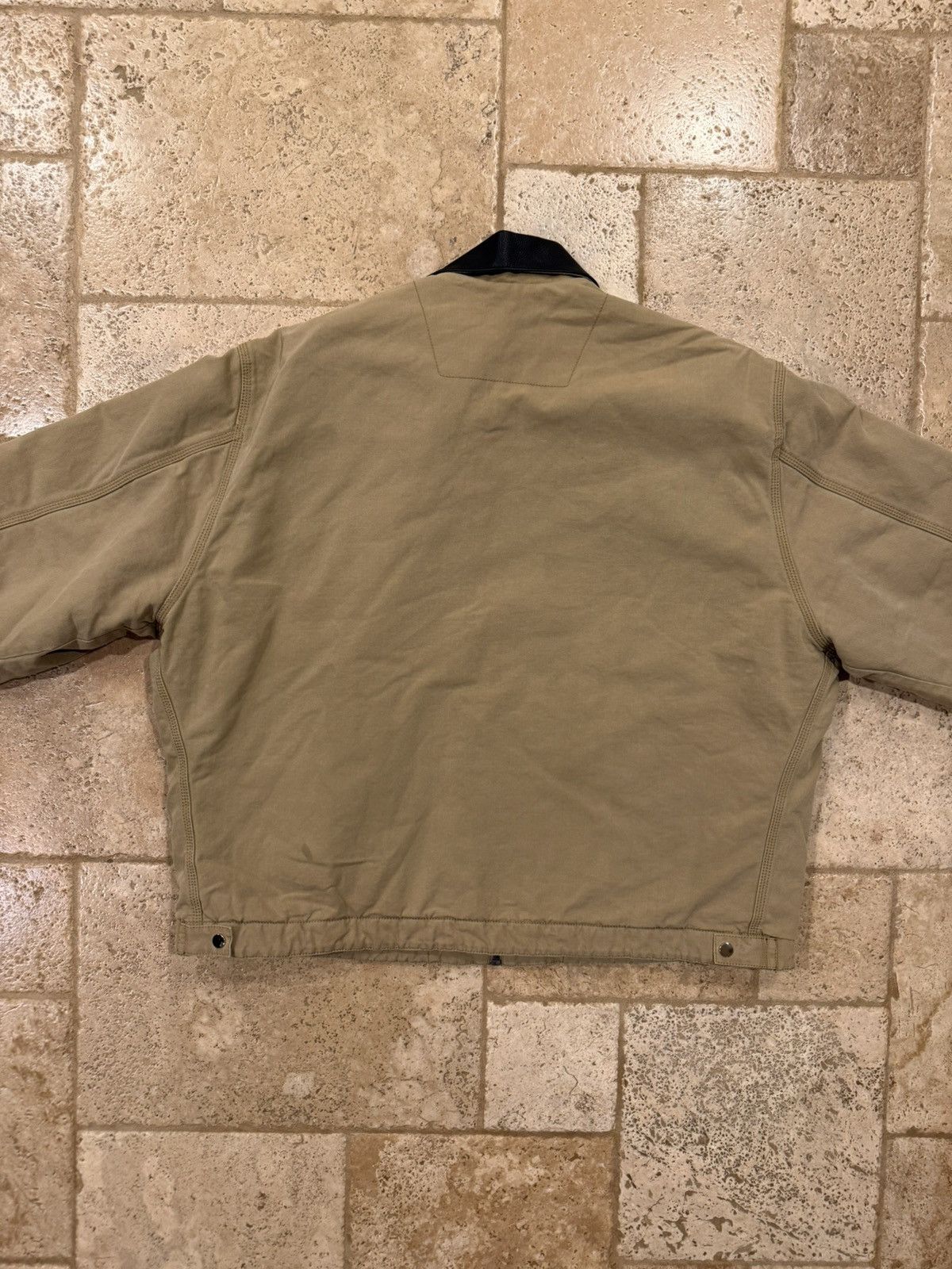 Balenciaga Balenciaga FW21 Demna Canvas Oversized Worker Jacket Size US S / EU 44-46 / 1 - 13 Thumbnail