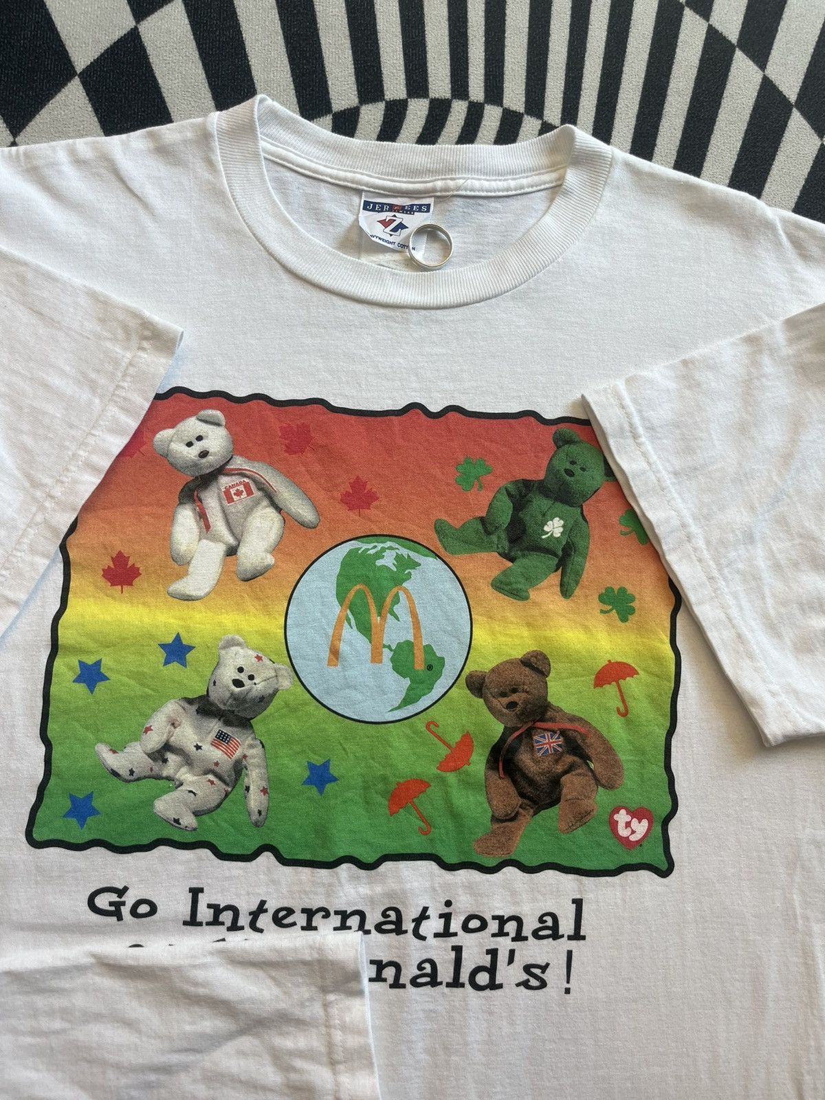 Arts & Science Vintage Mc Donald’s Bear’s Go International 90’s Tshirt Size US XL / EU 56 / 4 - 6 Thumbnail