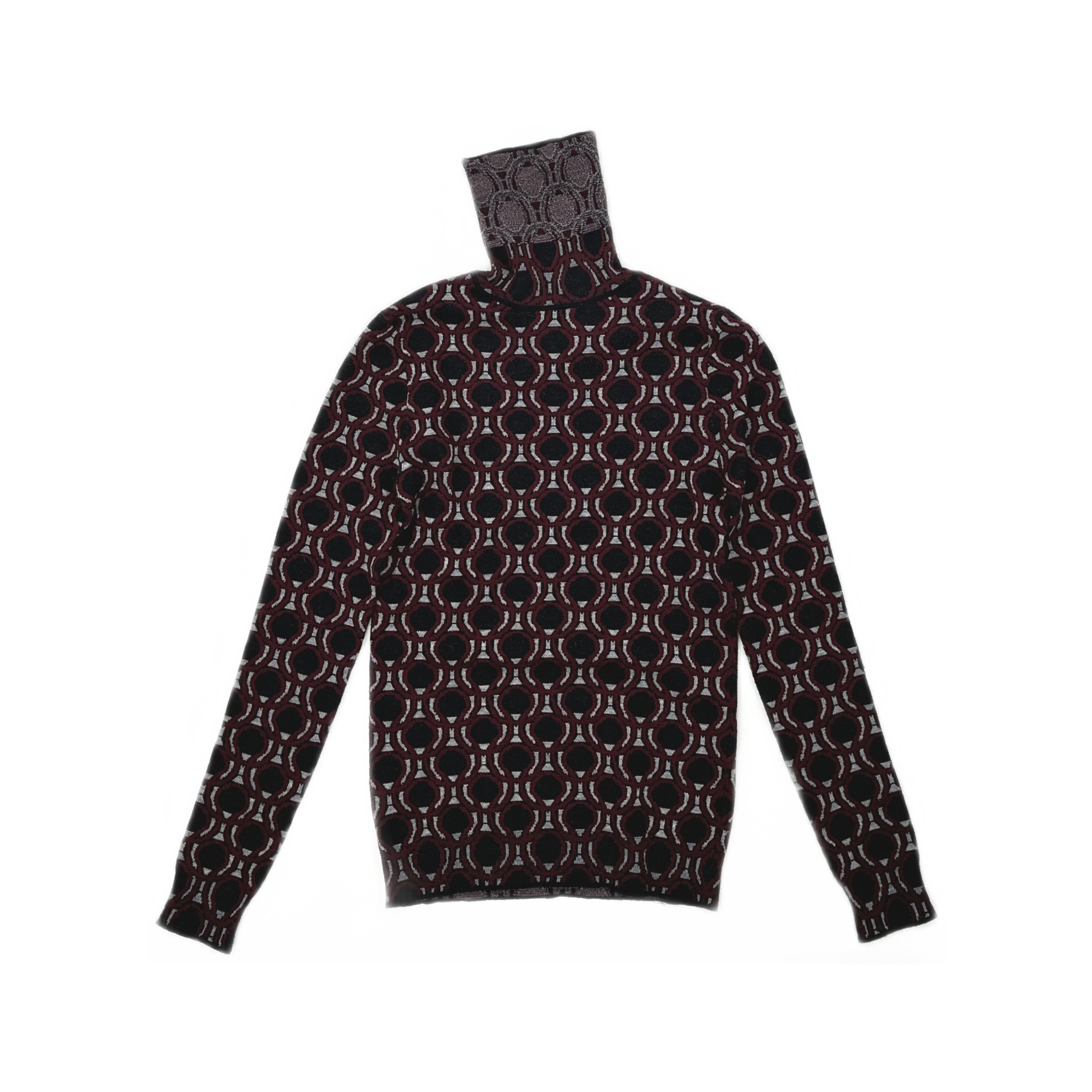 Prada Prada Geometric Turtleneck Sweater Size 36 Size XS / US 0-2 / IT 36-38 - 1 Thumbnail