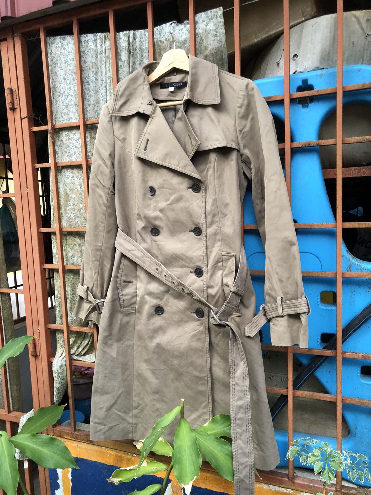 Calvin Klein Calvin Klein Trenchcoat Jacket Long Size S / US 4 / IT 40 - 2 Thumbnail