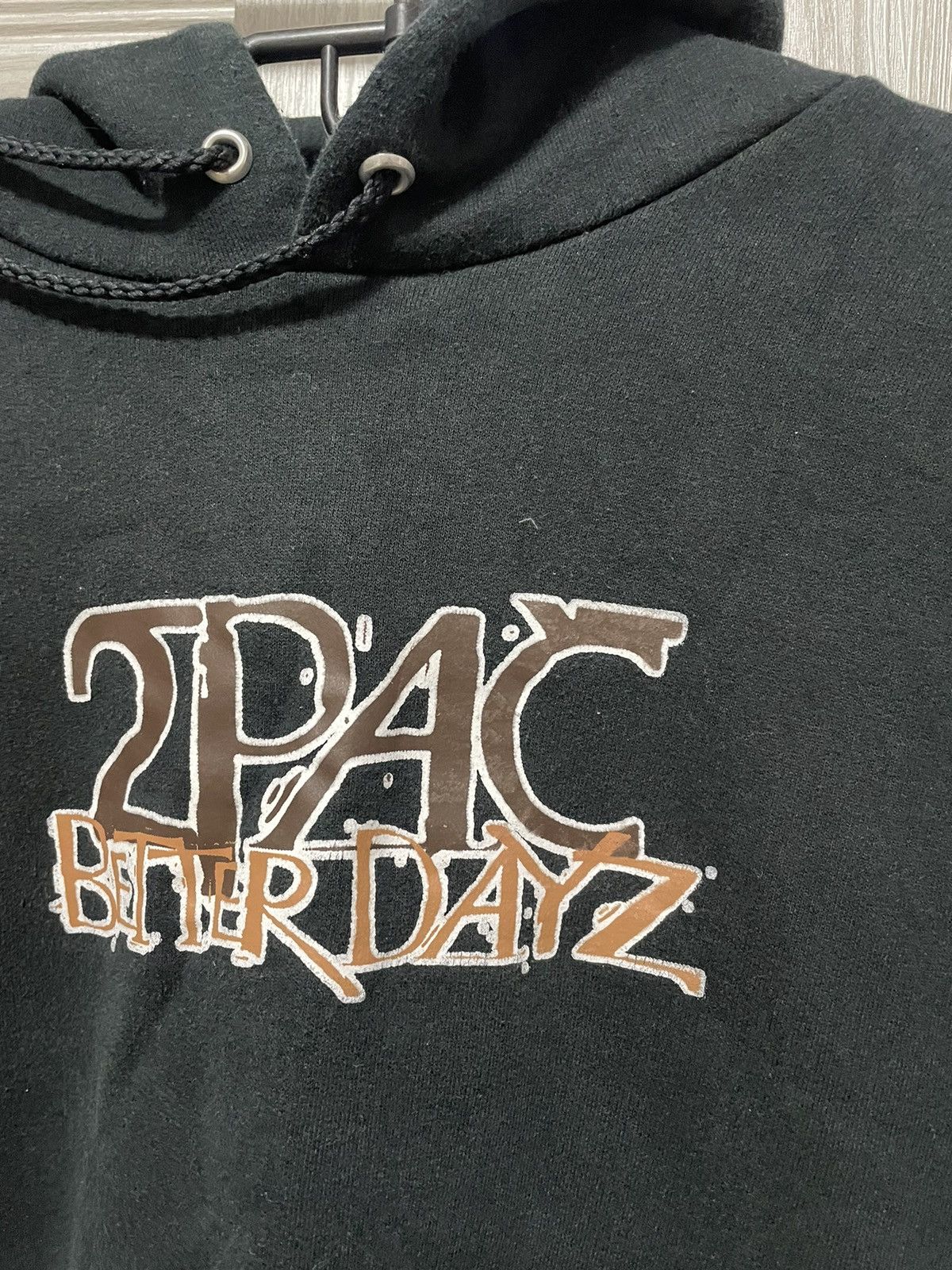 Band Tees × Rap Tees × Vintage Vintage 2002 Tupac Better Dayz Album Promo Hoodie Hip Hop Size US S / EU 44-46 / 1 - 8 Thumbnail