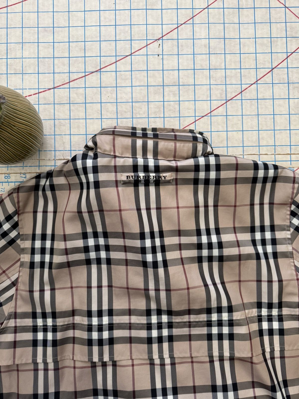 Burberry Burberry Golf Nova Check Full Zip Packable Jacket Medium Size US M / EU 48-50 / 2 - 11 Thumbnail
