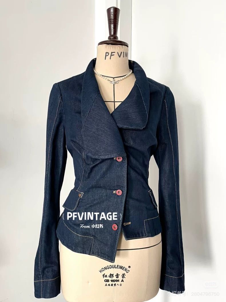 Vivienne Westwood Vivienne Westwood size40 The drunken cowboy jacket Size XS / US 0-2 / IT 36-38 - 2 Thumbnail