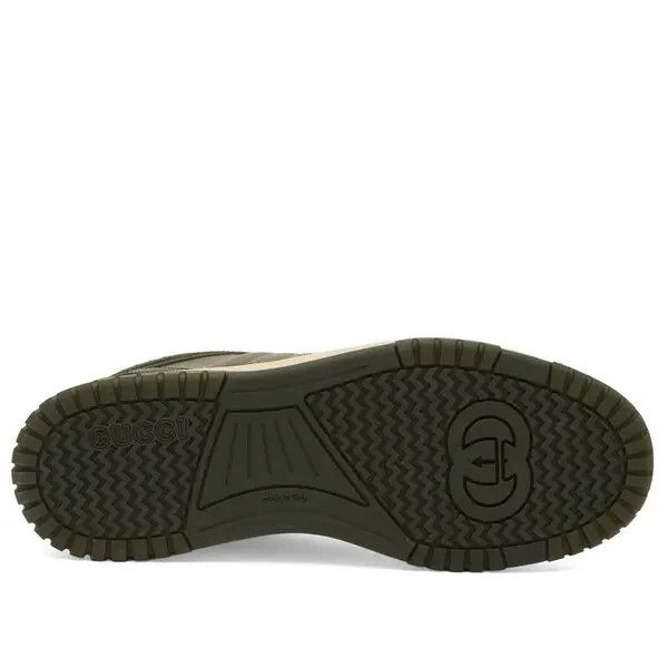Gucci o1loc1c0326 831661 Men's Gucci Re-Web Sneakers in Green Size US 7 / EU 40 - 5 Thumbnail